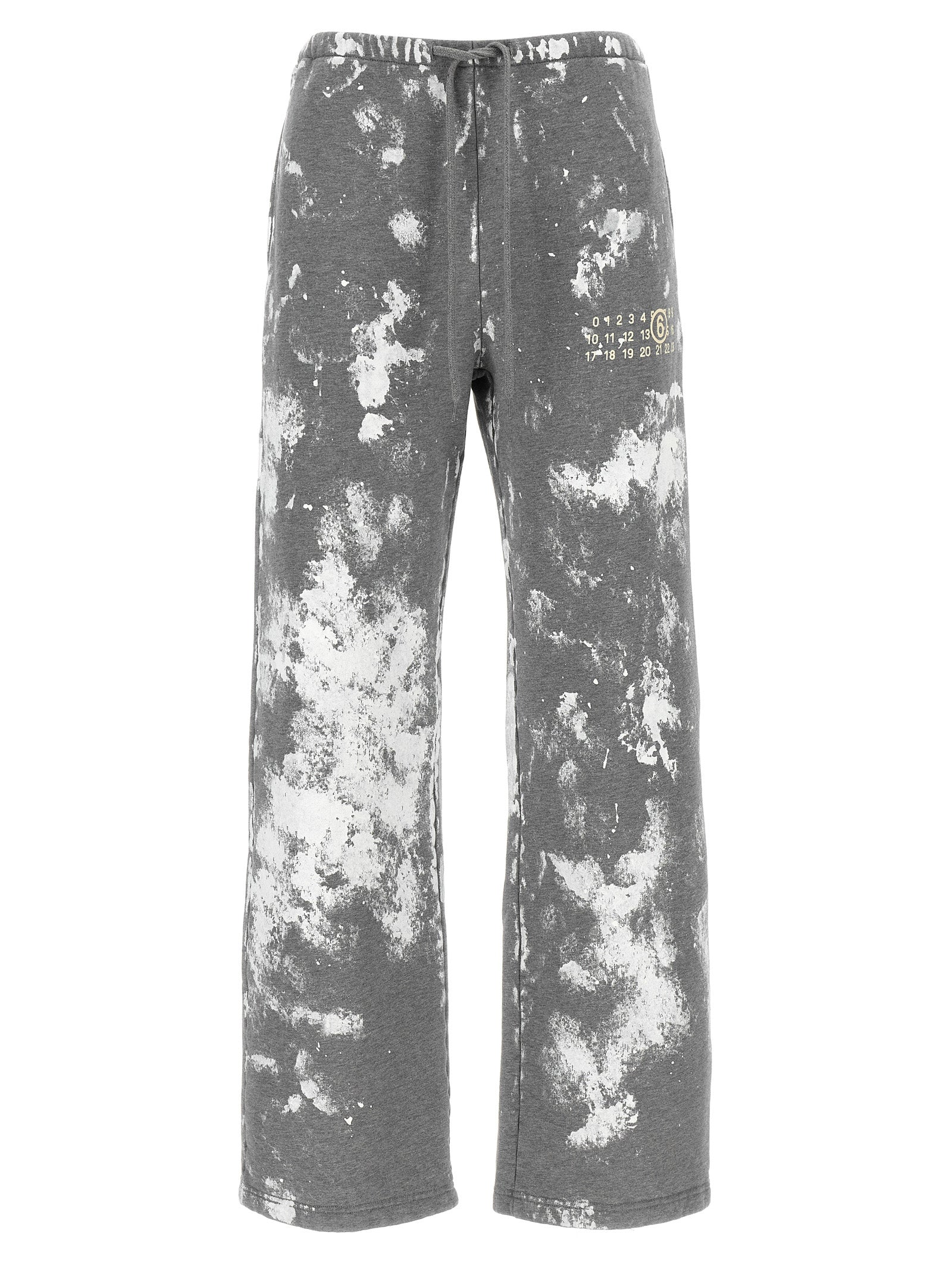 MM6 Maison Margiela Gray Cotton Joggers (Workout Women's Pants)