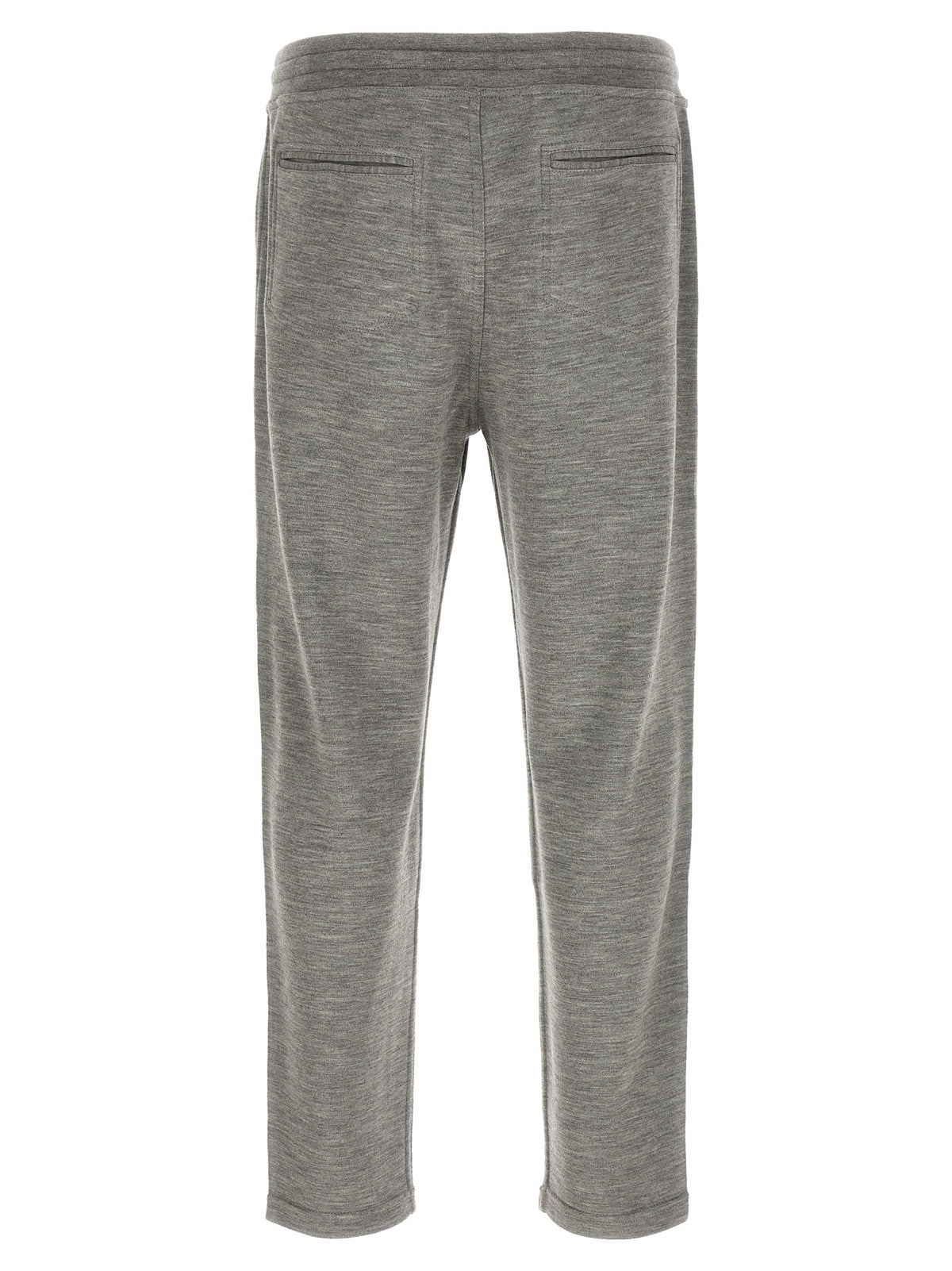 Brunello Cucinelli Gray Cashmere Joggers (Workout Men's Pants)