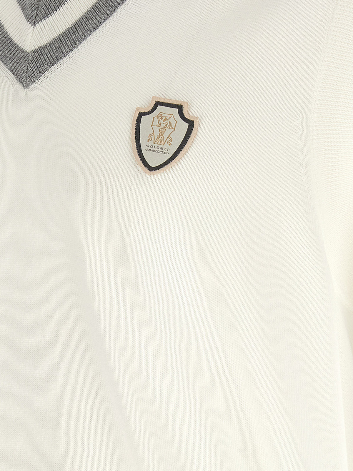 Brunello Cucinelli White Cotton Men's Sweatshirt
