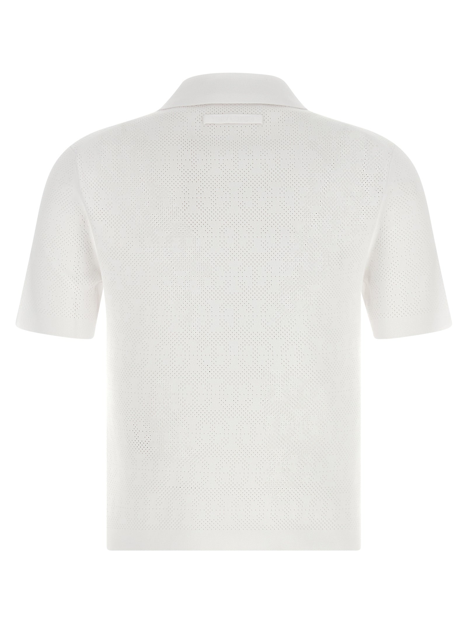 Tory Burch White Viscose Polo Women's Shirt