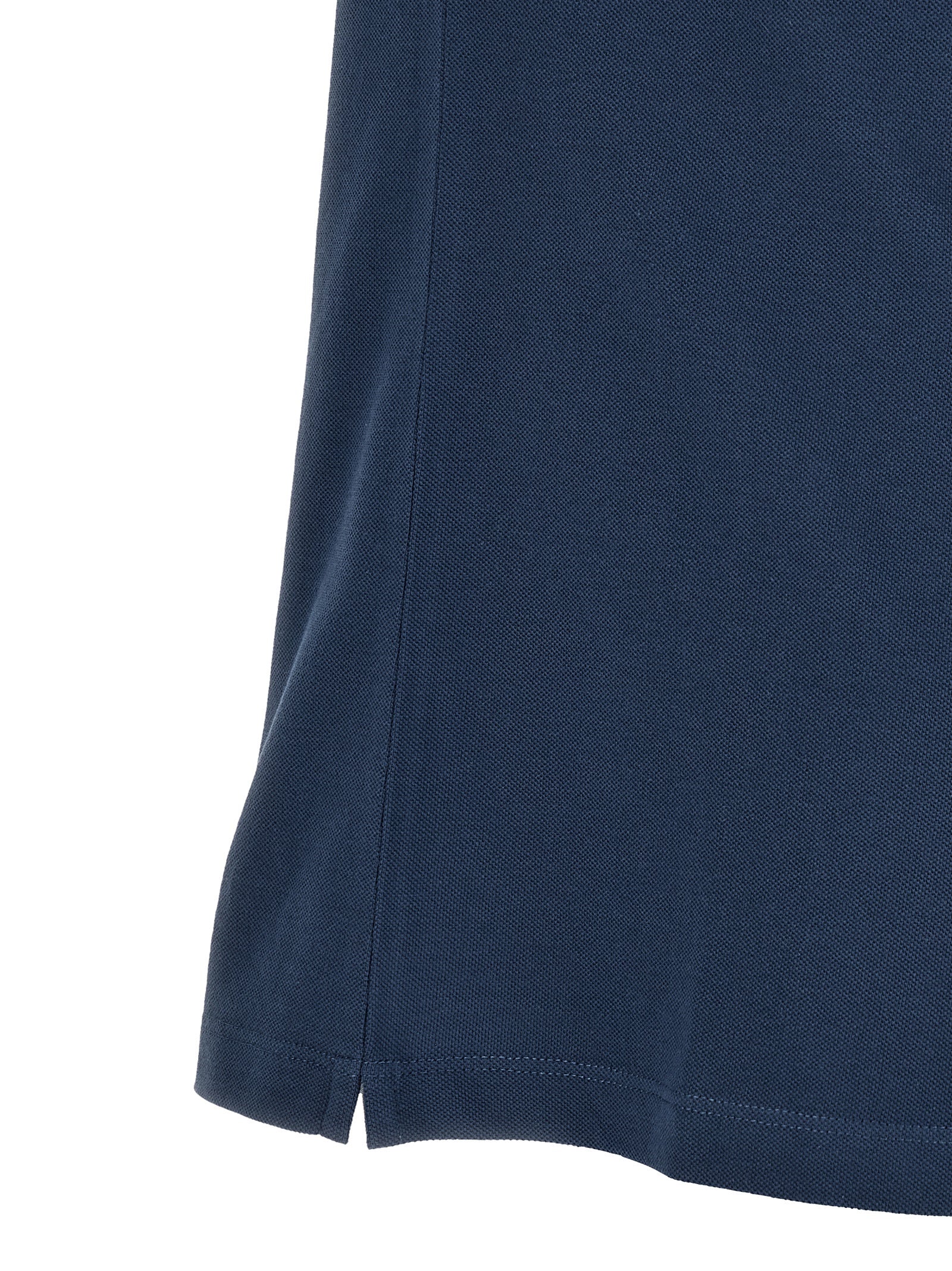 Brunello Cucinelli Blue Cotton Polo Men's Shirt