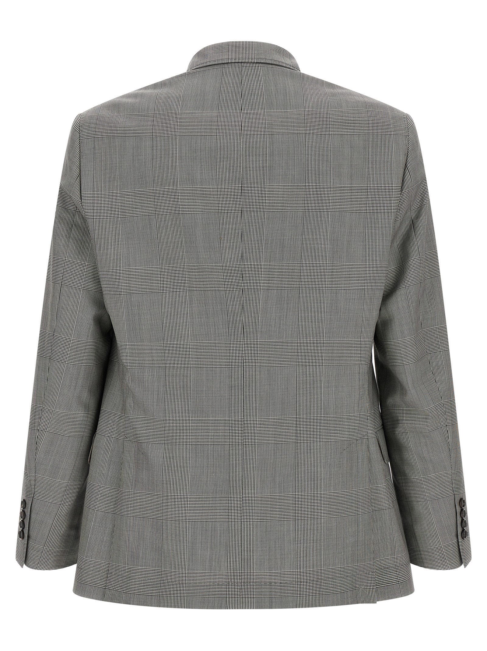 Brunello Cucinelli Gray Virgin Wool Men's Blazer