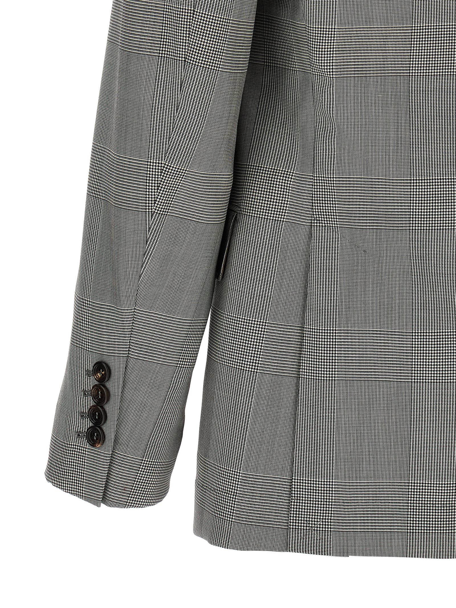 Brunello Cucinelli Gray Virgin Wool Men's Blazer