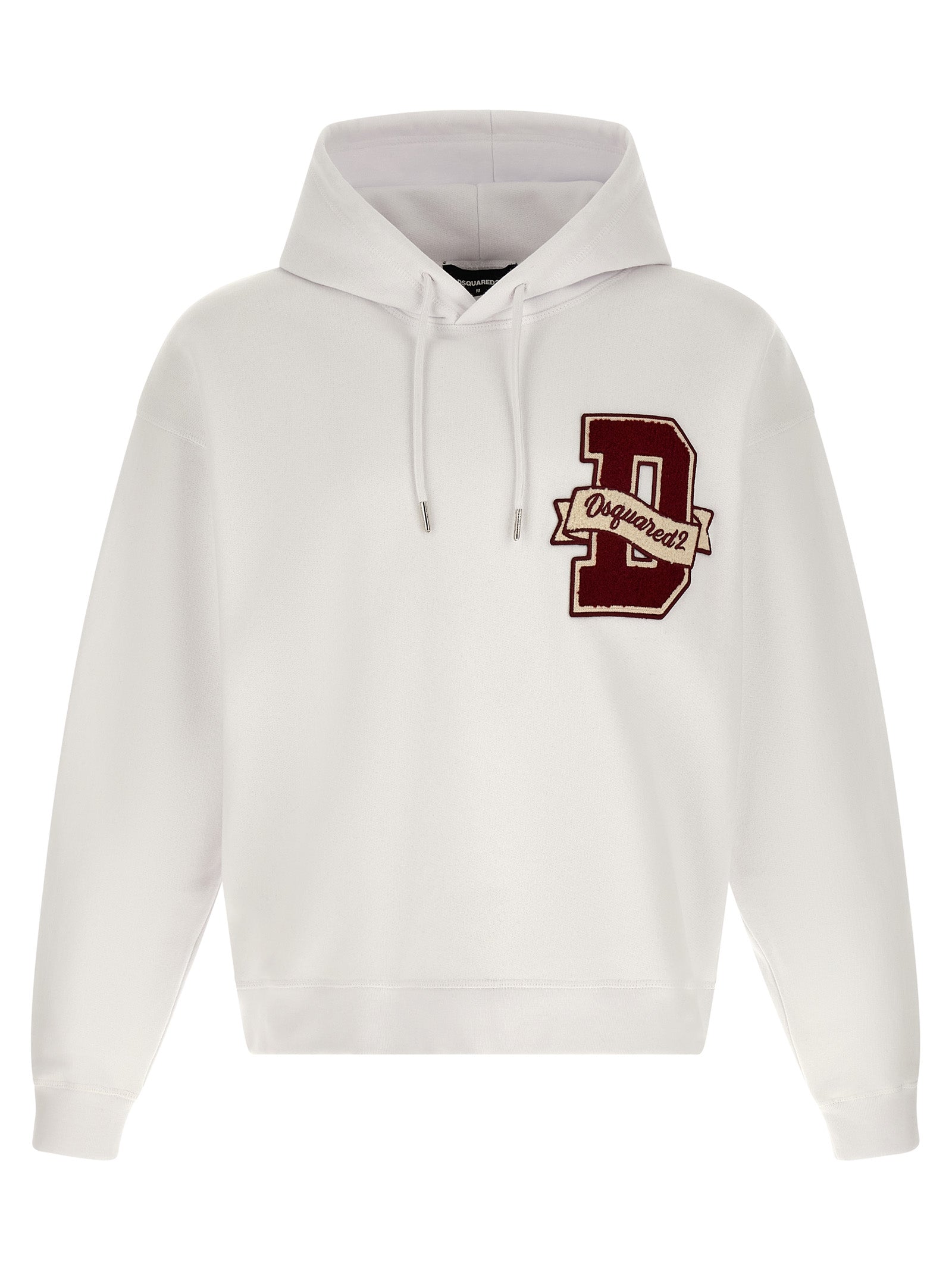 Dsquared² White Cotton Men's Sweatshirt