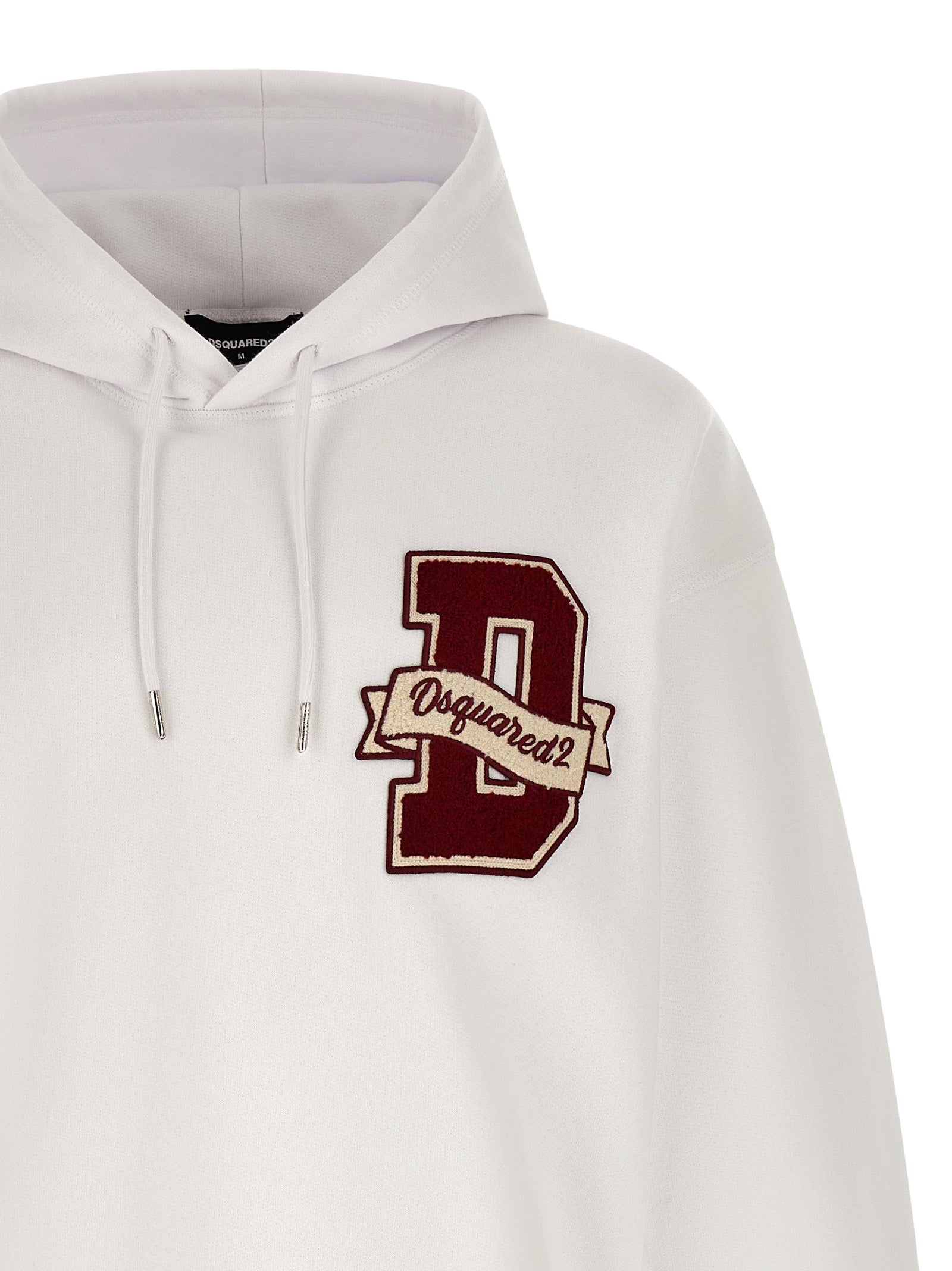 Dsquared² White Cotton Men's Sweatshirt