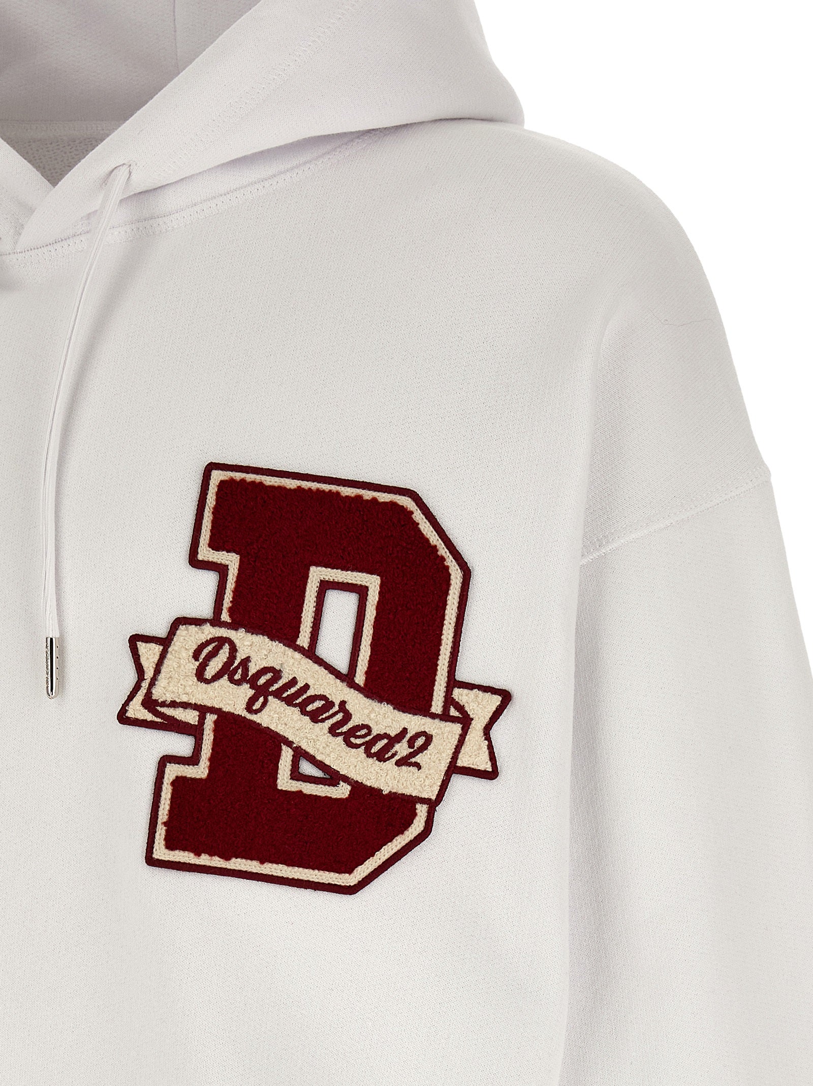 Dsquared² White Cotton Men's Sweatshirt