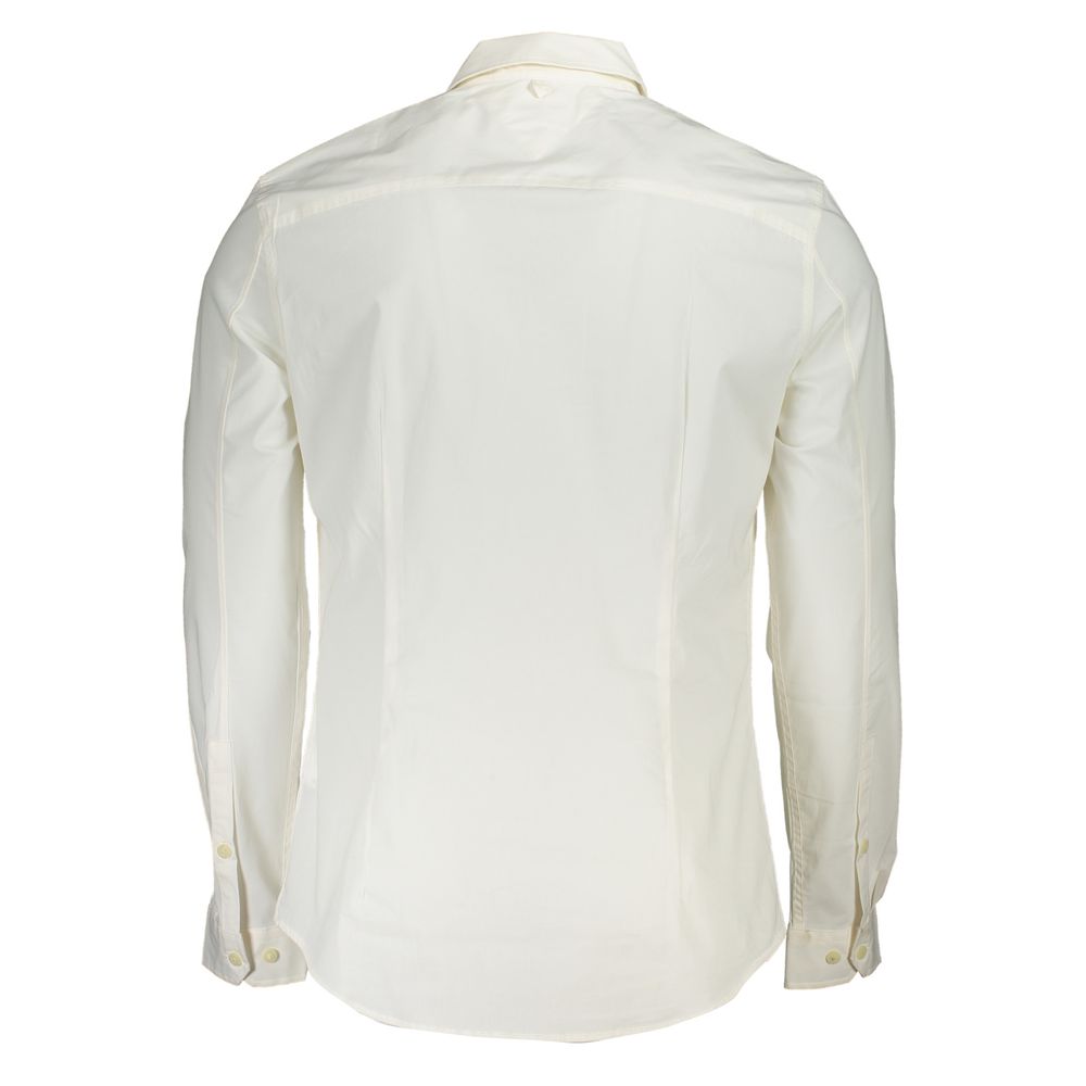 Tommy Hilfiger White Cotton Men's Men's Shirt