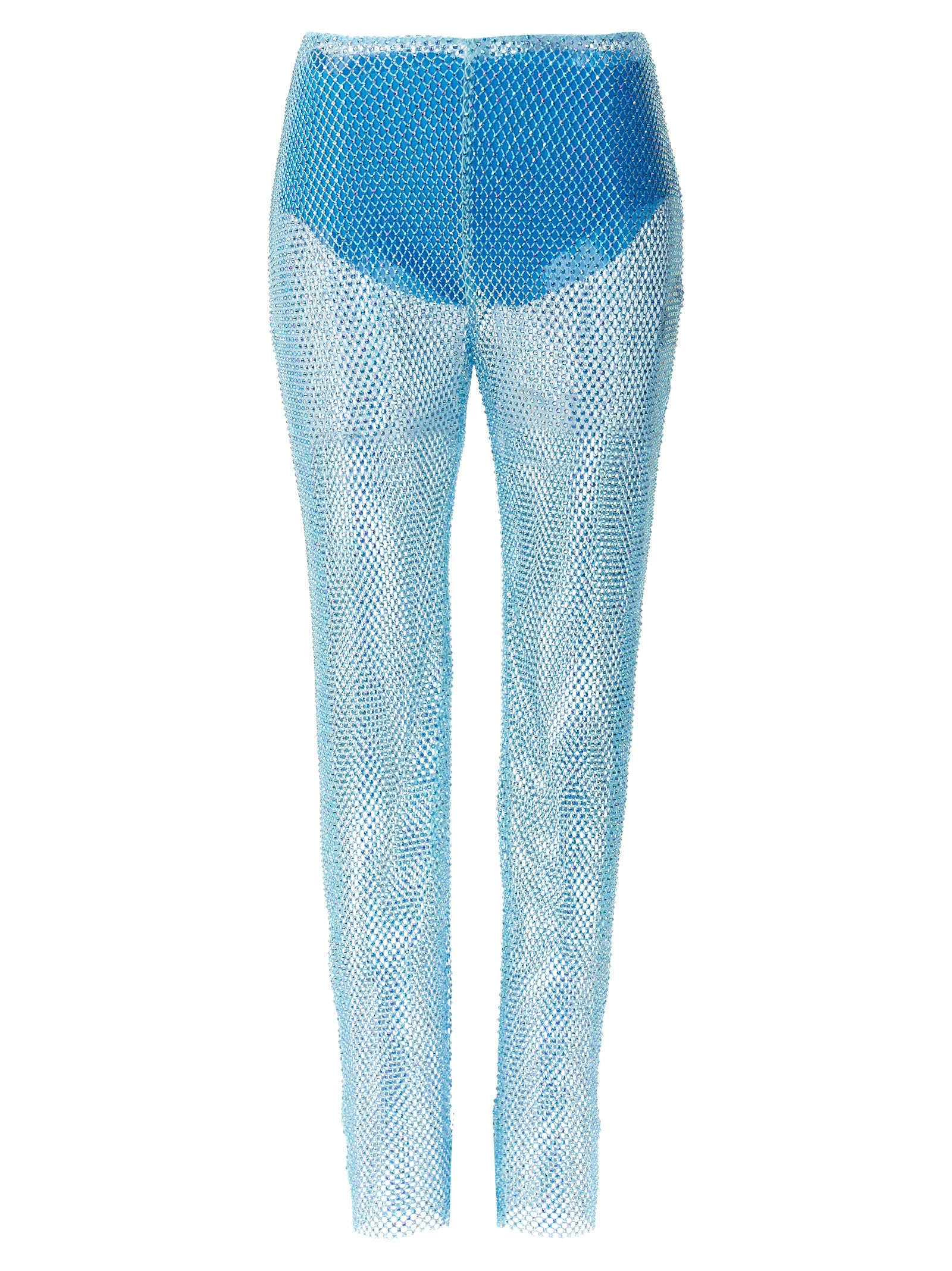 Giuseppe Di Morabito Blue Polyamide Casual Women's Pants
