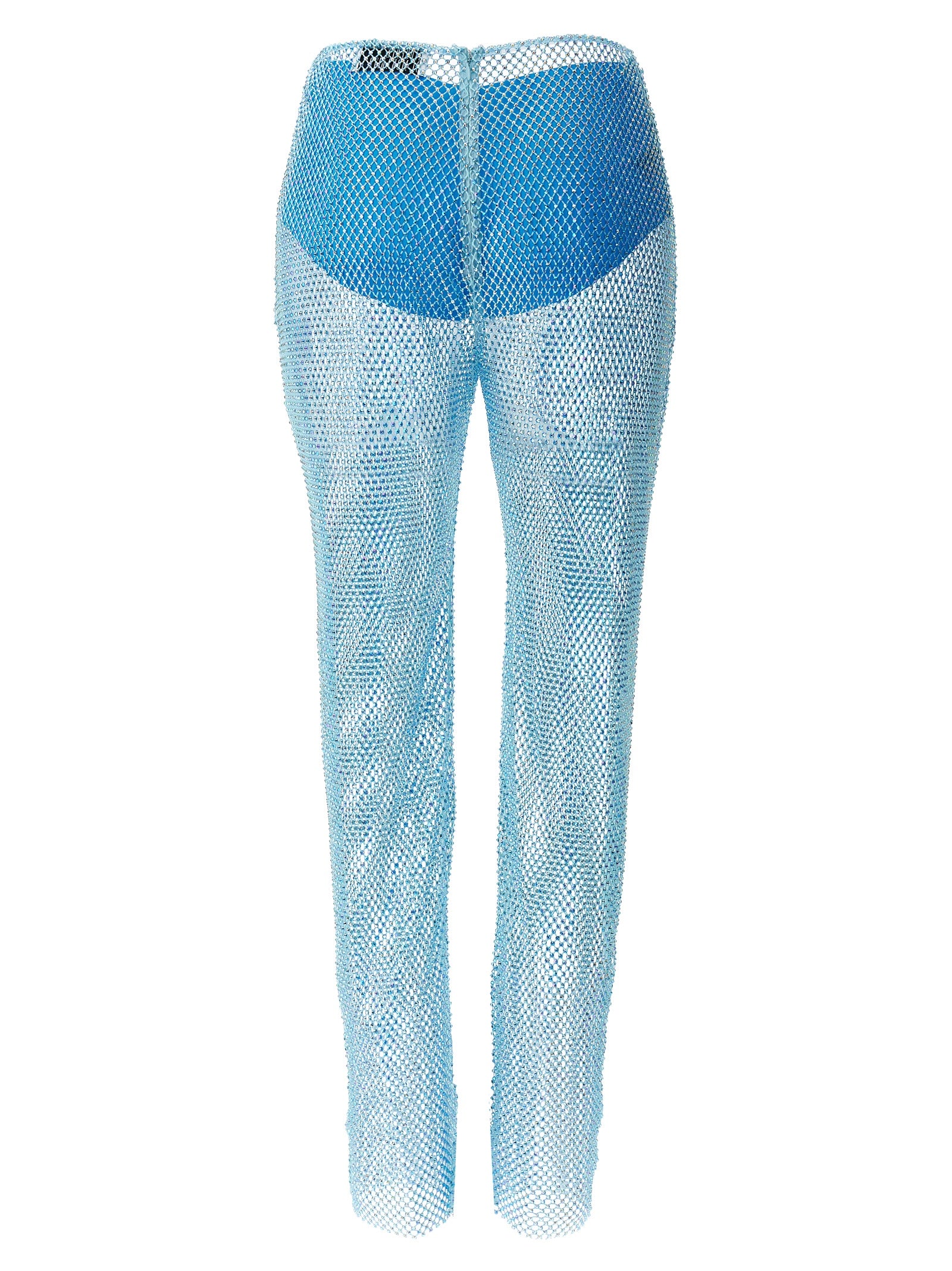 Giuseppe Di Morabito Blue Polyamide Casual Women's Pants