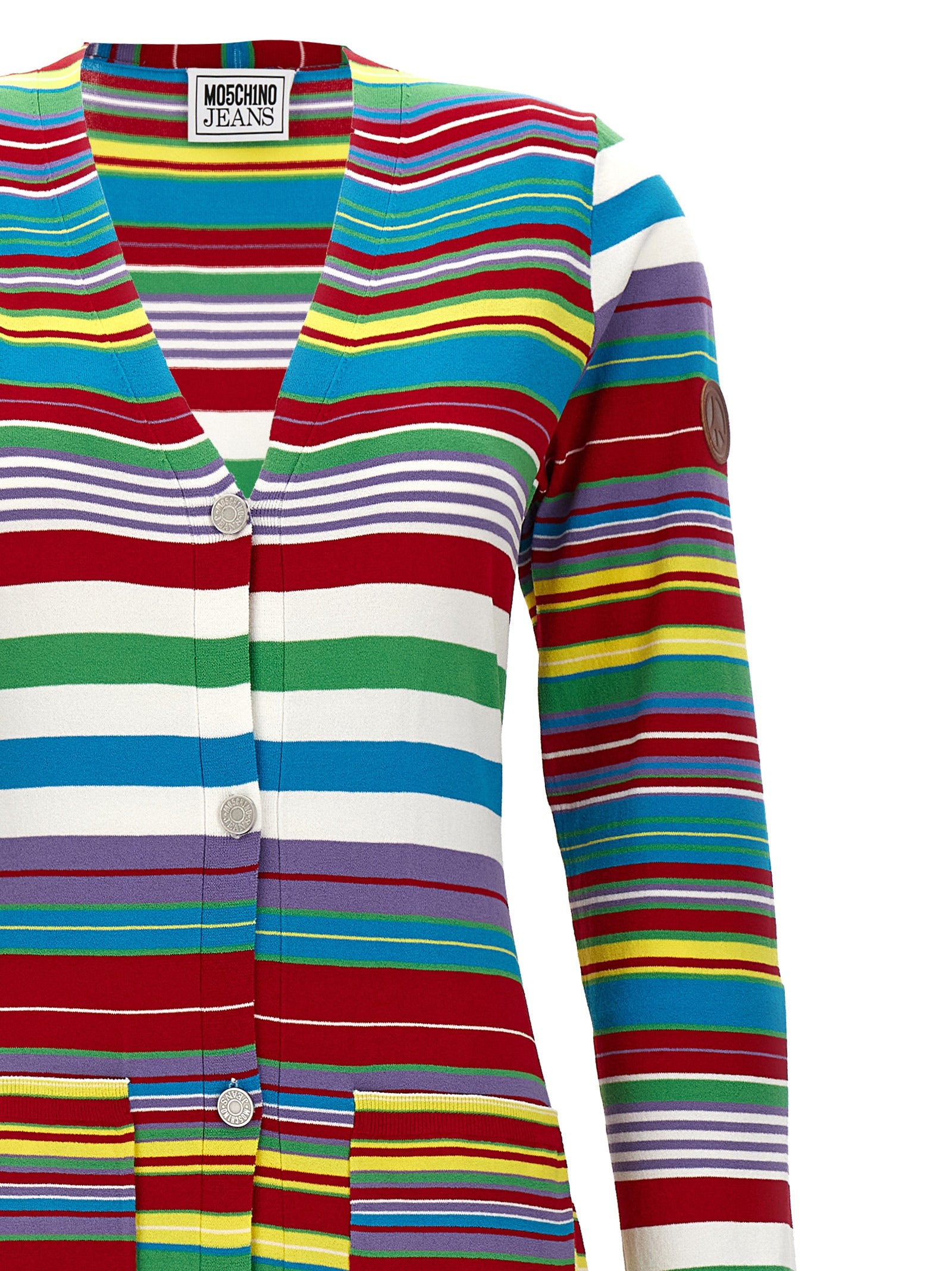 MO5CH1NO JEANS Multicolor Viscose Women's Cardigan