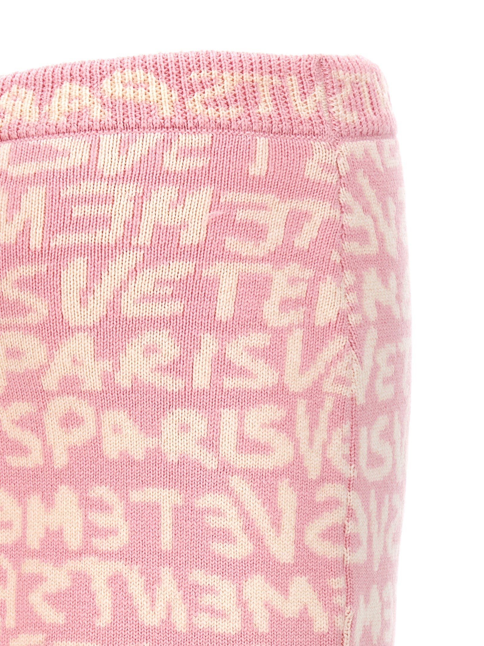 Vetements Multicolor Merino Wool Long Women's Skirt