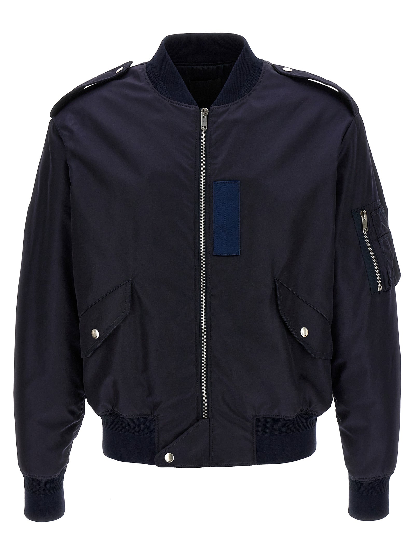 Givenchy Blue Polyamide Men's Bomber