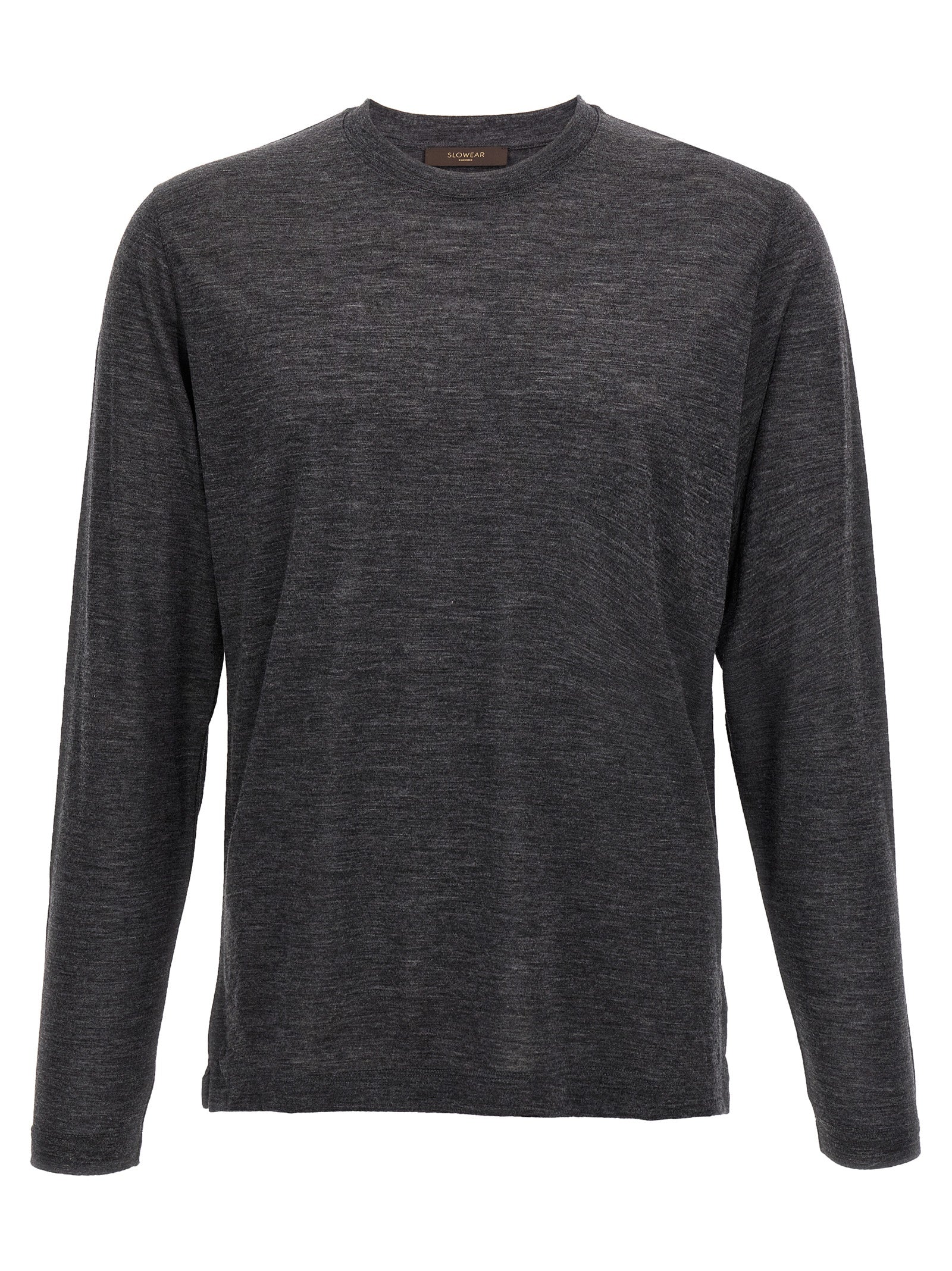 ZANONE Gray Virgin Wool Men's Sportswear