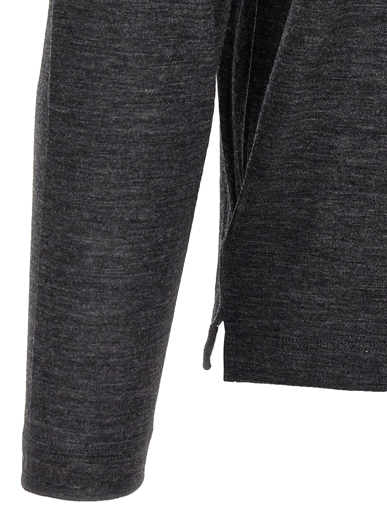 ZANONE Gray Virgin Wool Men's Sportswear