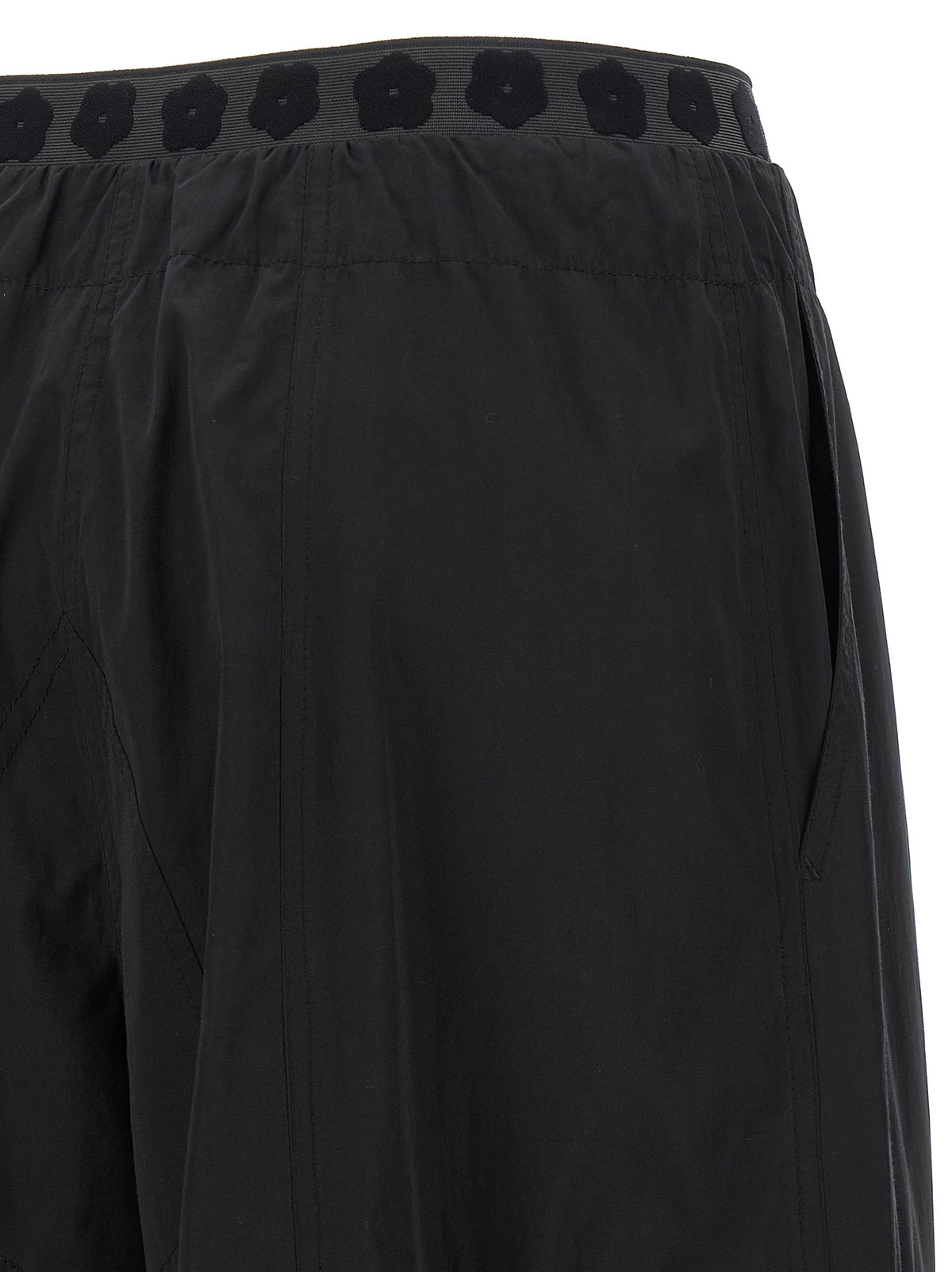 Kenzo Black Polyester Cargo Women's Pants