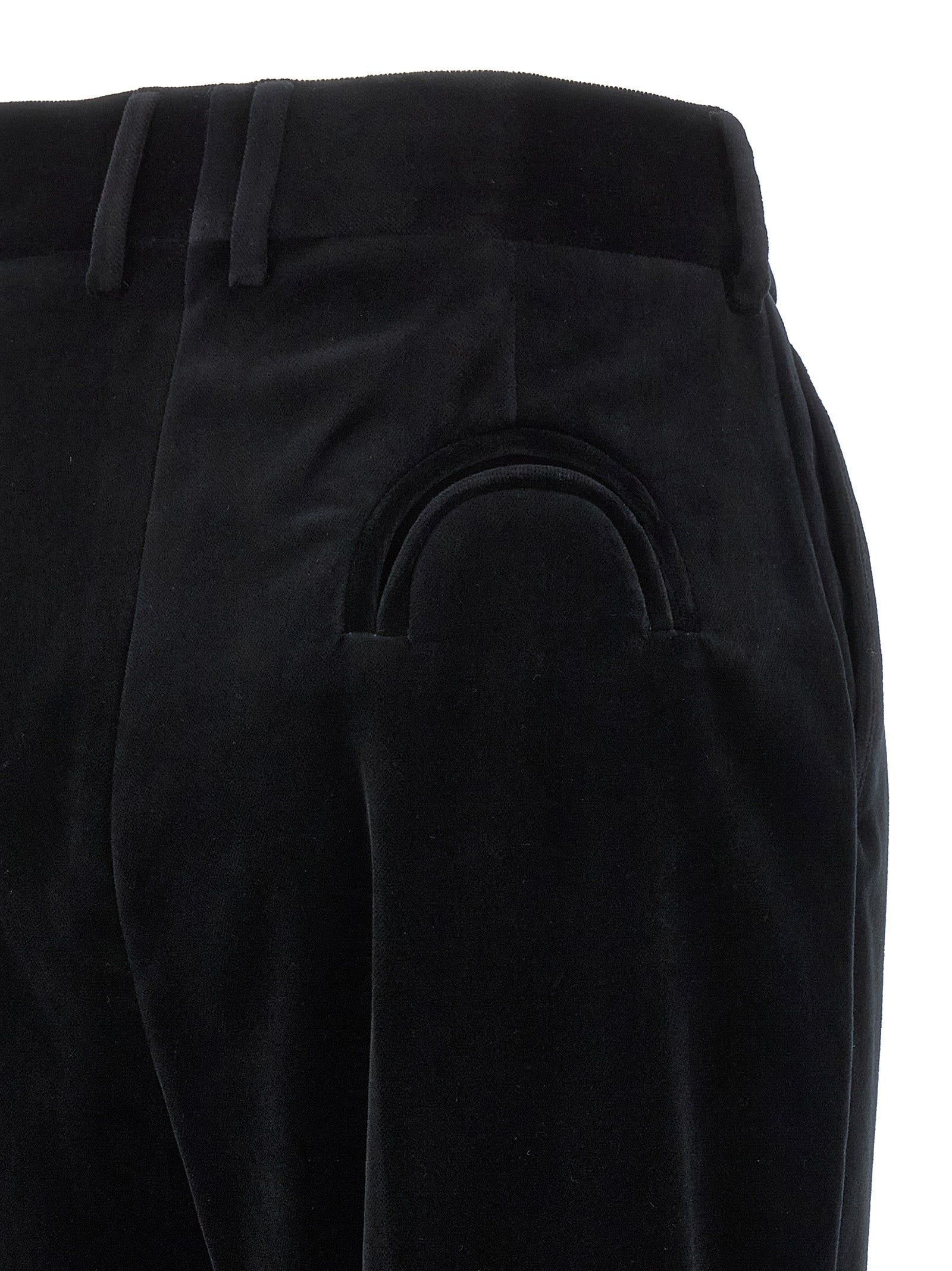 Blazé Milano Black Cotton Dress Women's Pants