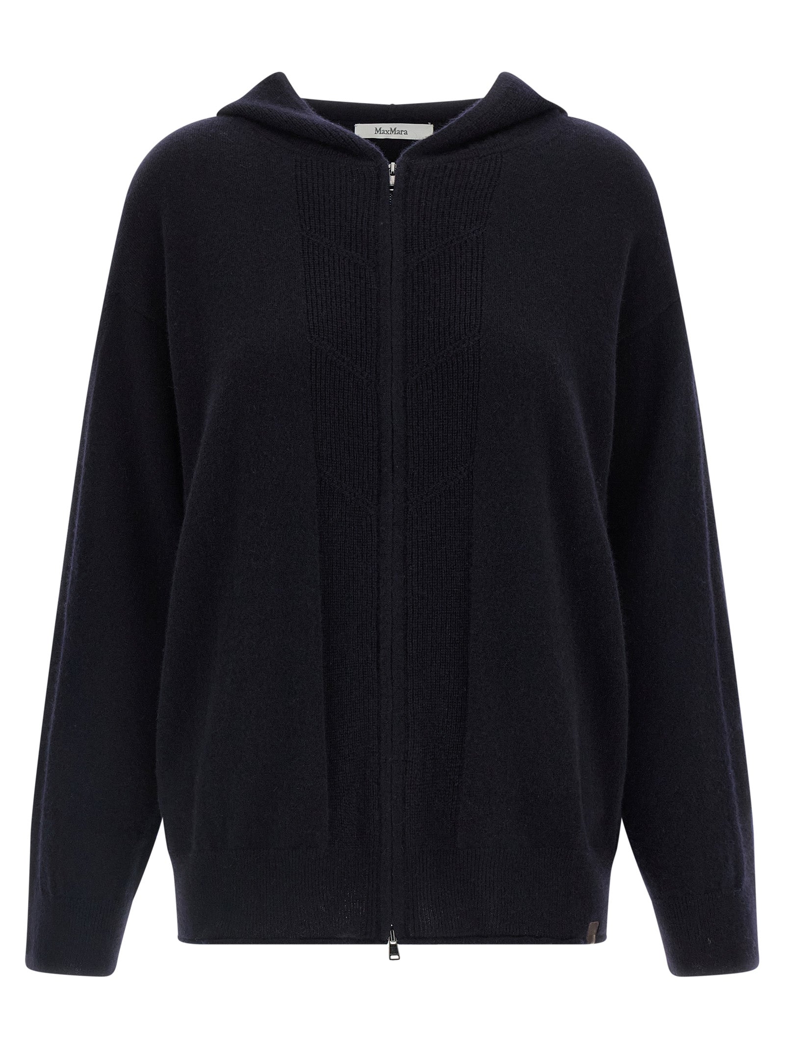 Max Mara Blue Cashmere Women's Cardigan