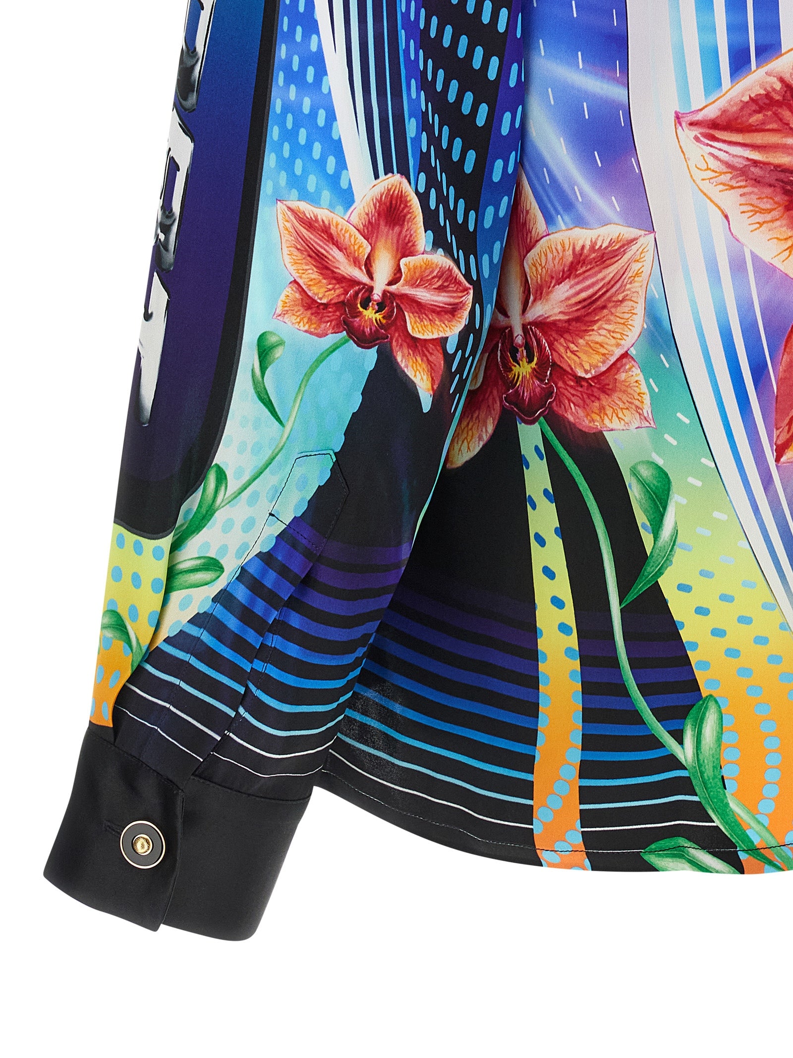 Casablanca Multicolor Silk Men's Blouse