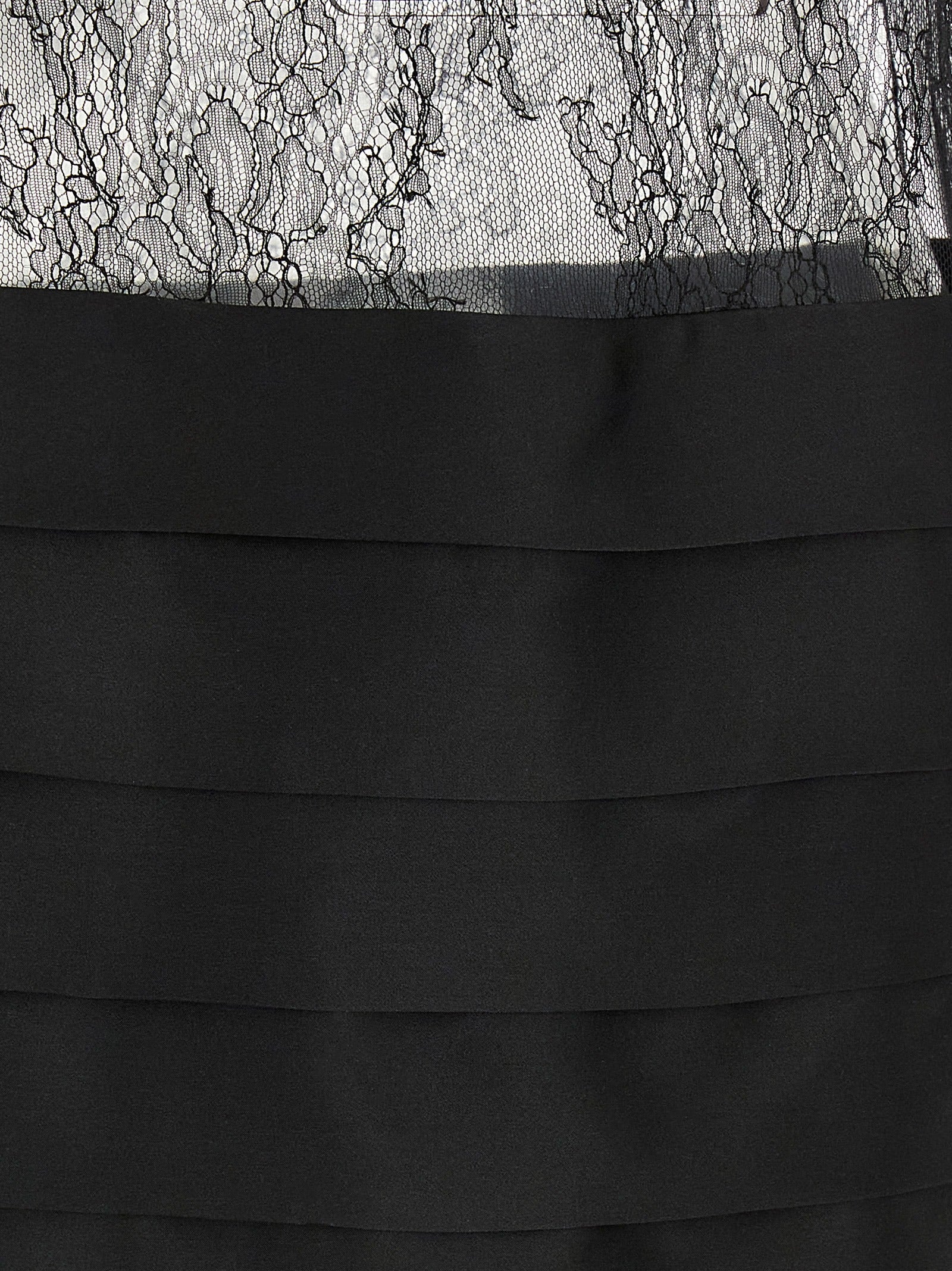 Ferragamo Black Silk Short Women's Dress