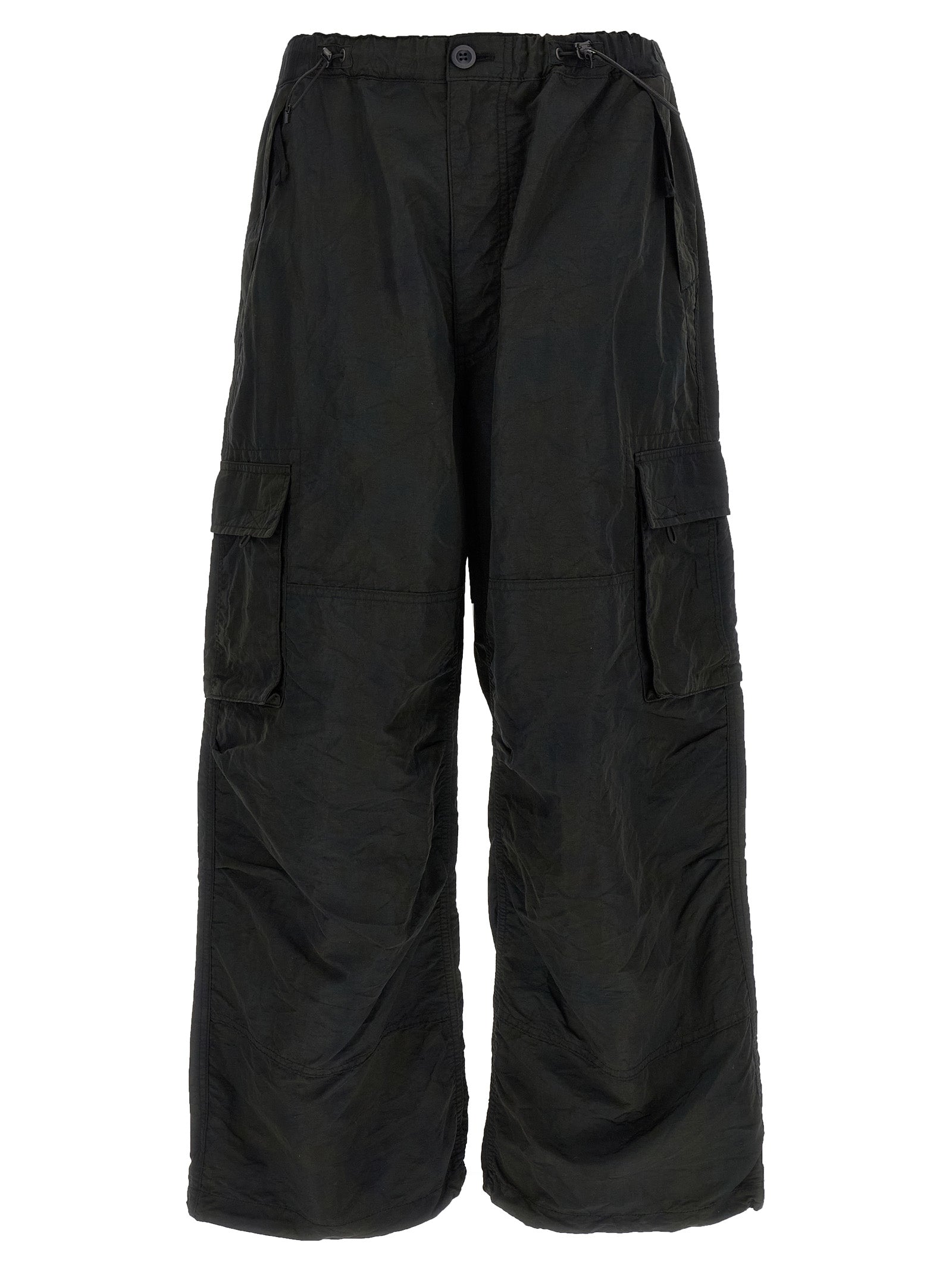 Comme Des Garçons Black Nylon Cargo Men's Pants