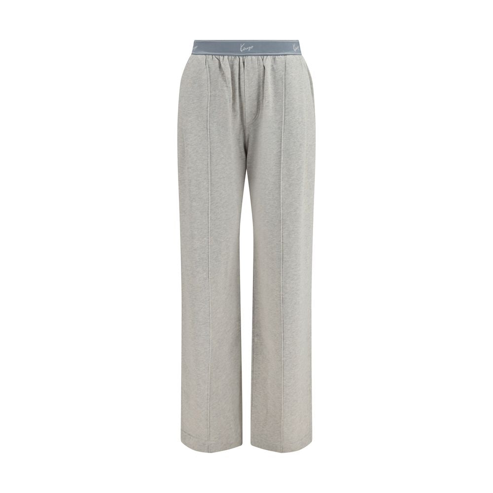 Kenzo Gray Cotton Joggers (Workout Women's Pants)