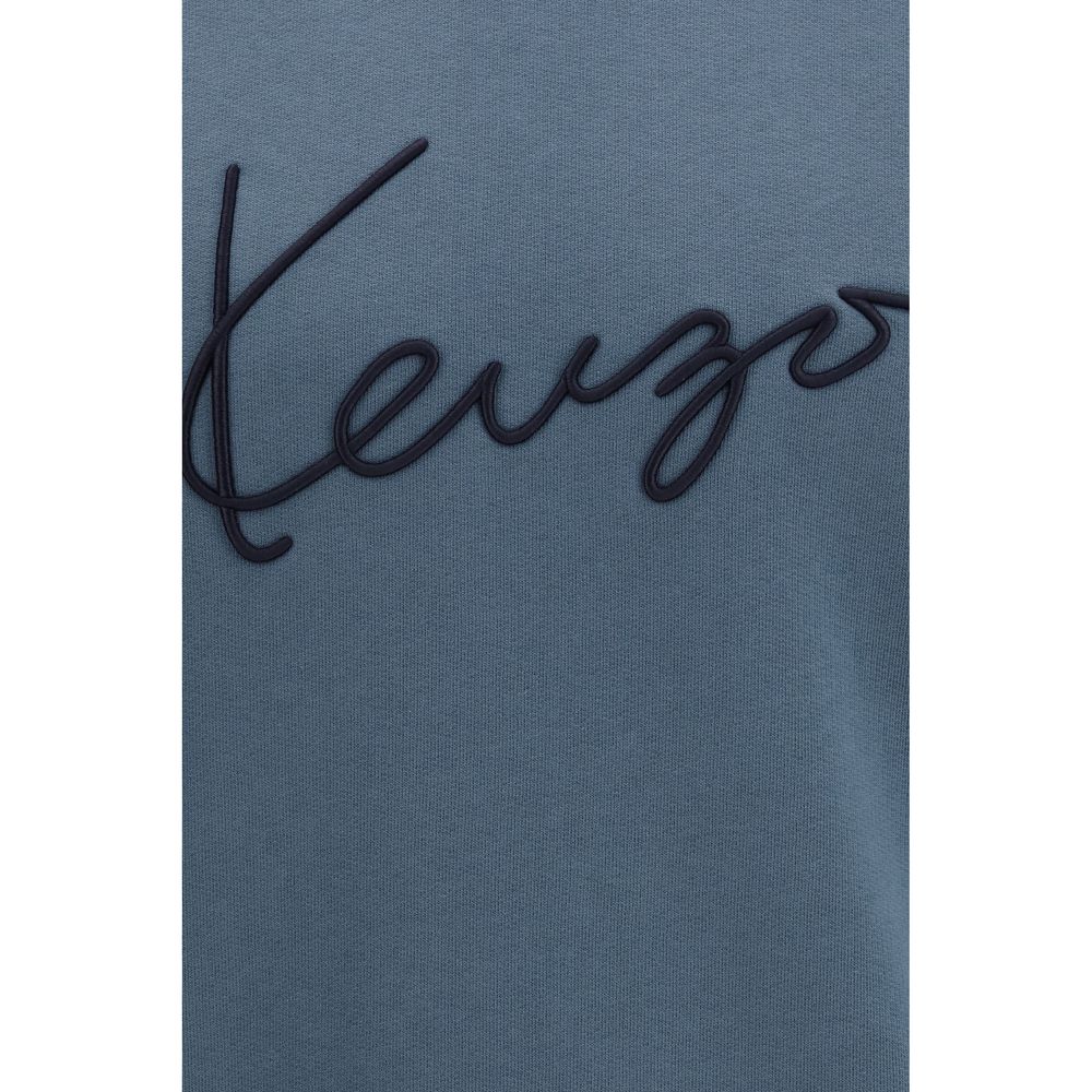 Kenzo Blue Cotton Men's Sweatshirt