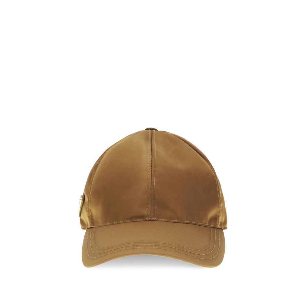 Prada Beige Polyamide Cap (Baseball Women's Hat)