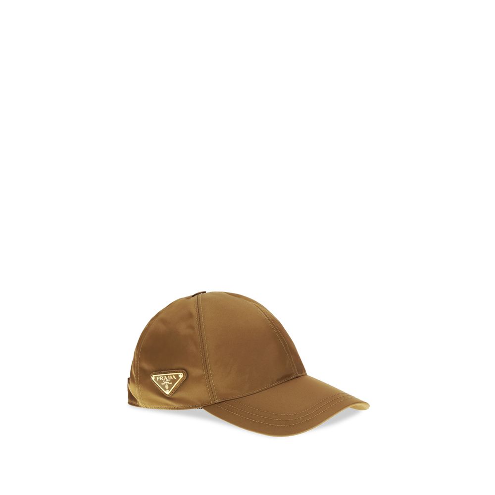 Prada Beige Polyamide Cap (Baseball Women's Hat)