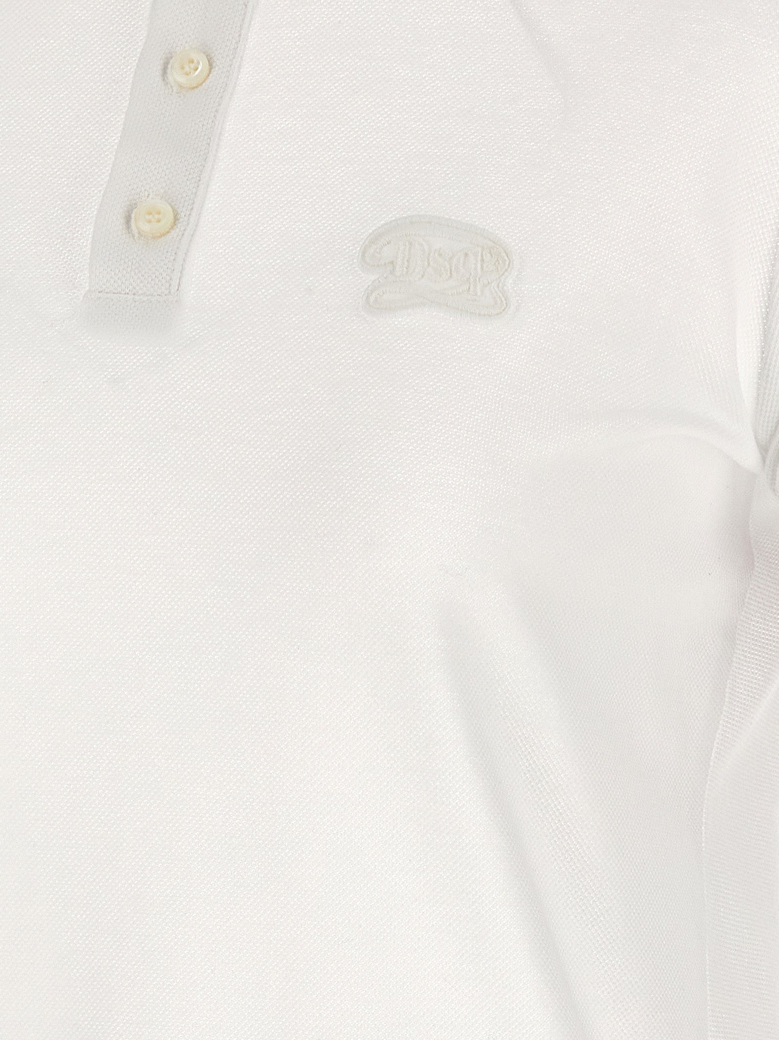 Dsquared² White Cotton Short Women's Dress