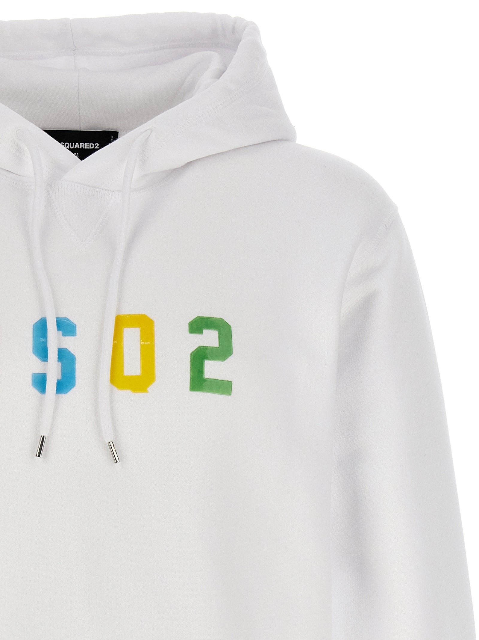Dsquared² White Cotton Men's Sweatshirt
