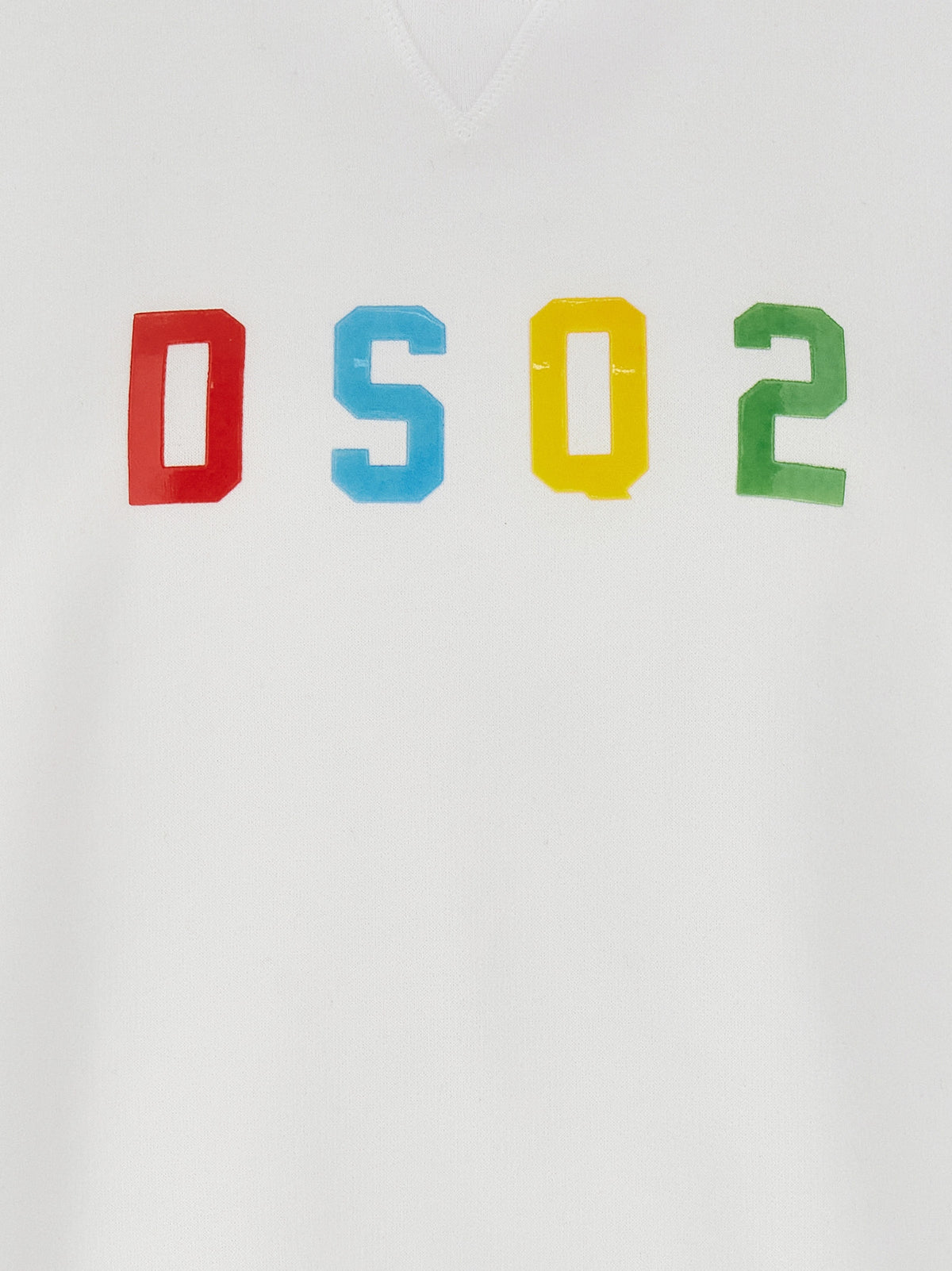 Dsquared² White Cotton Men's Sweatshirt