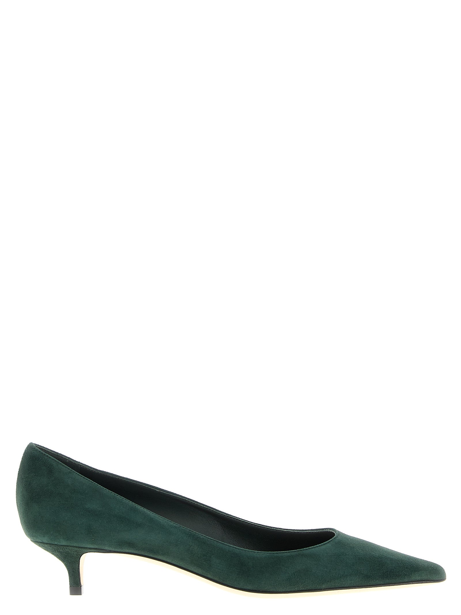 Jimmy Choo Bicolor Leather Mid Heel Women's Pumps