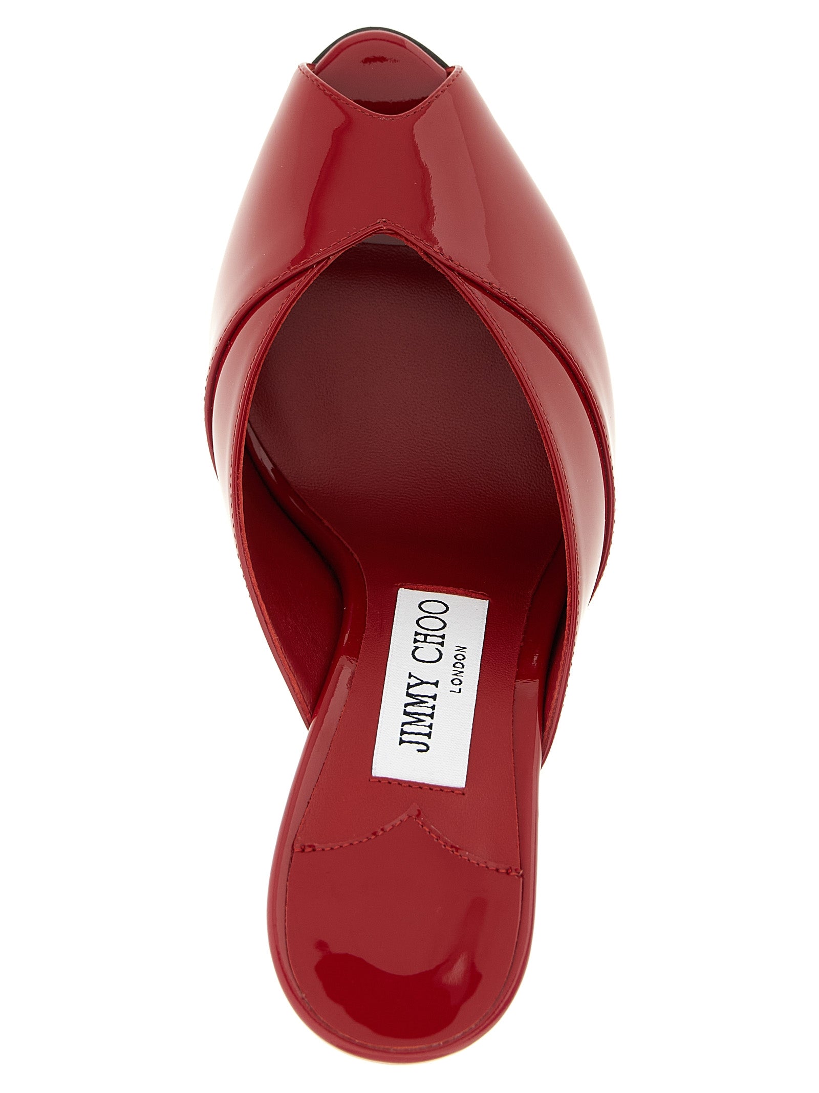Jimmy Choo Multicolor Leather Stiletto Heel Women's Sandals
