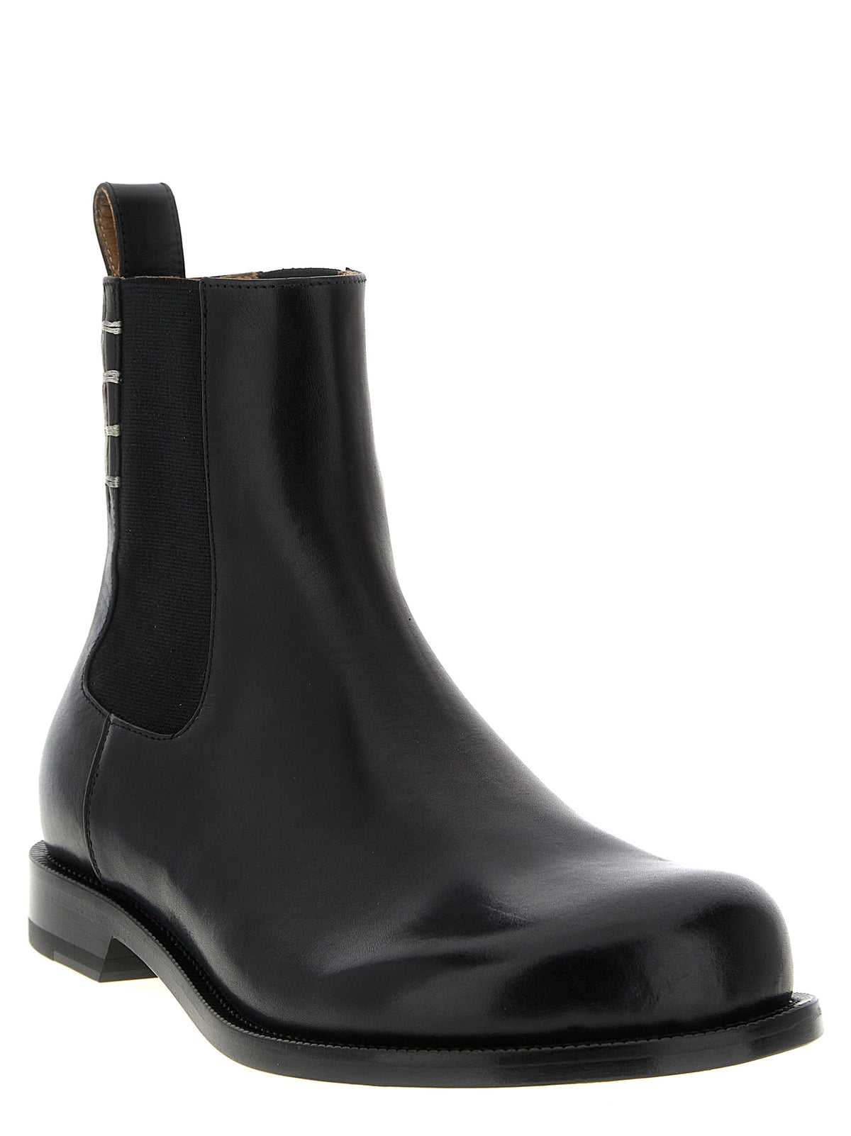 J.W.Anderson Black Calfskin Chelsea Men's Boots