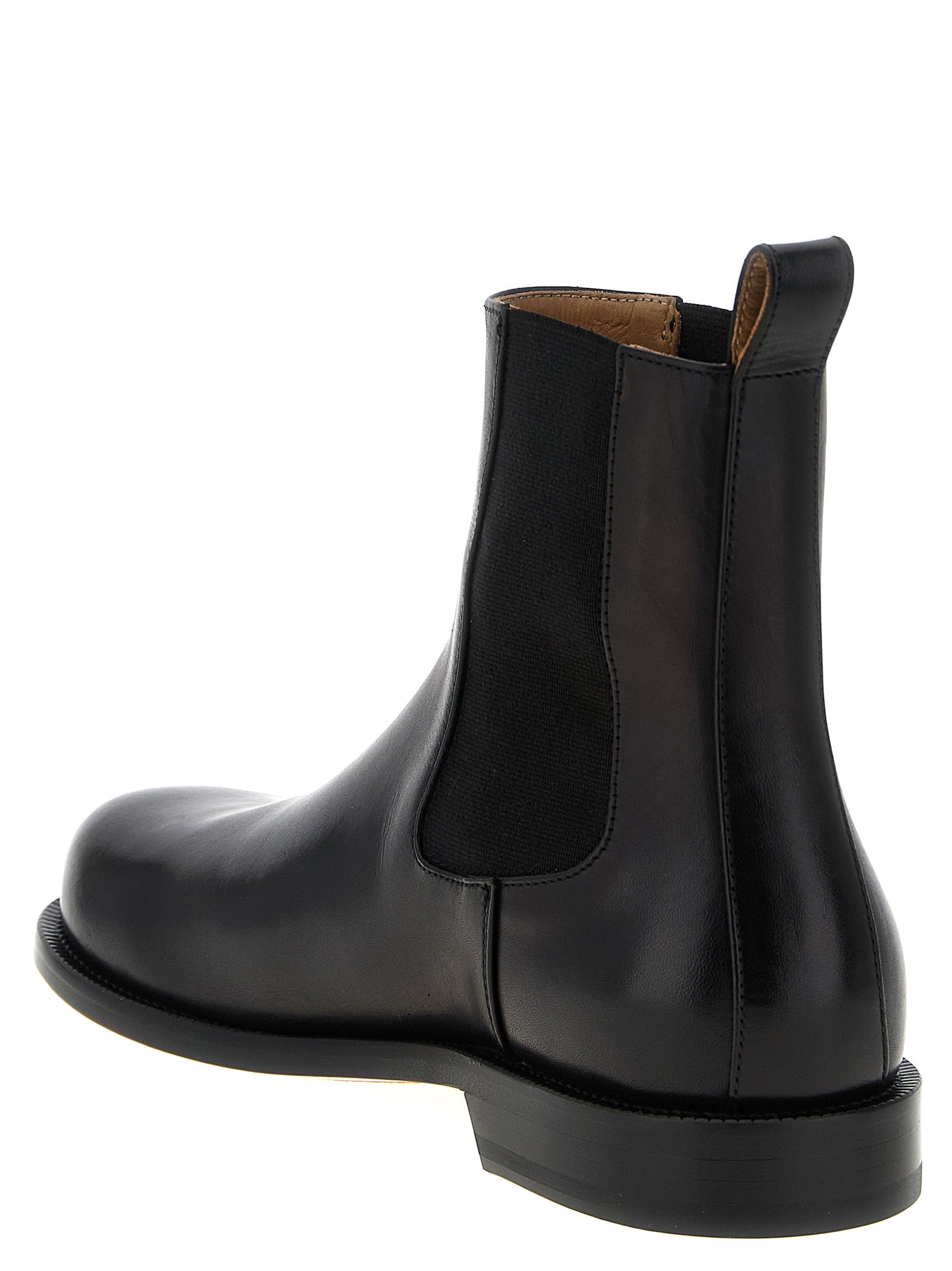 J.W.Anderson Black Calfskin Chelsea Men's Boots