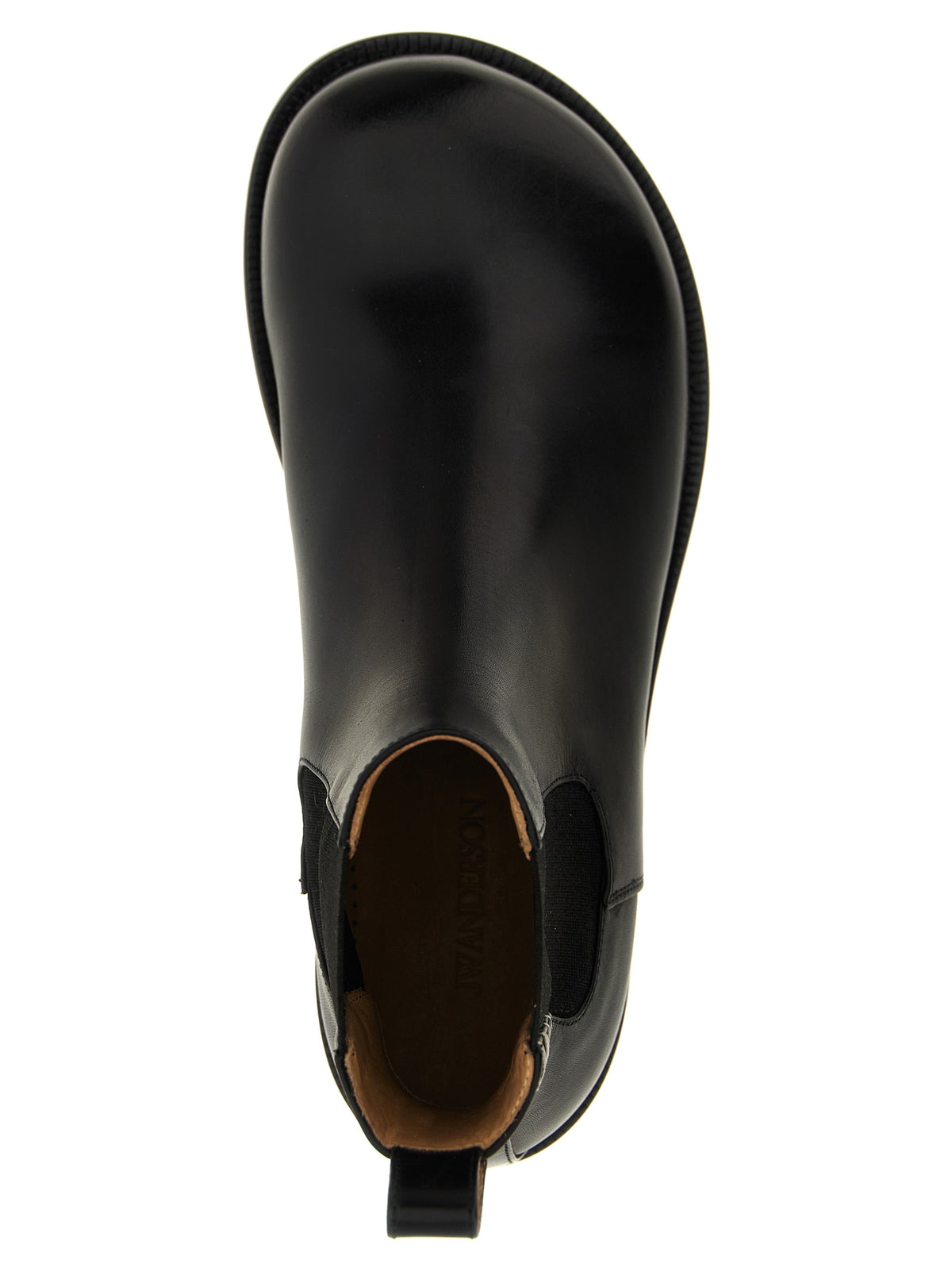 J.W.Anderson Black Calfskin Chelsea Men's Boots