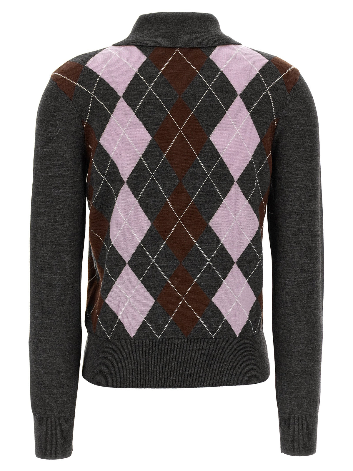 Self-Portrait Gray Wool Women's Cardigan