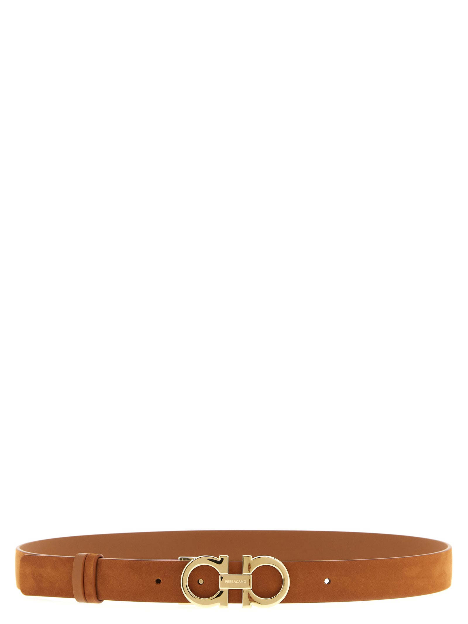 Ferragamo Brown Calfskin Regular Women's Belt