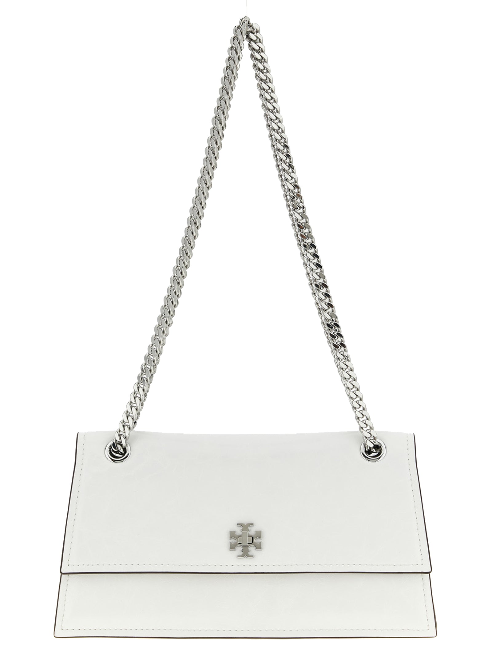 Tory Burch White Lamb Leather Shoulder Women's Bag