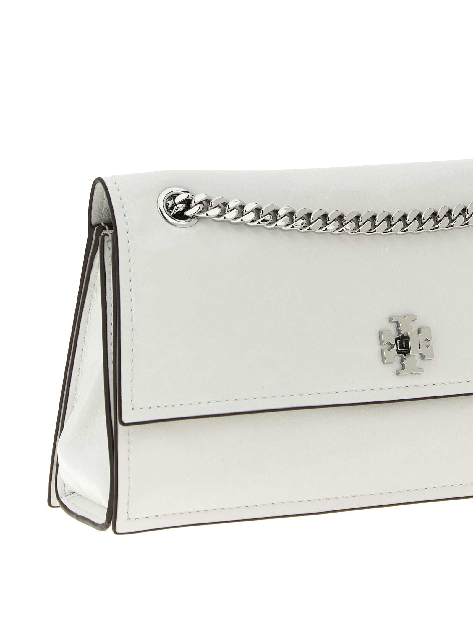 Tory Burch White Lamb Leather Shoulder Women's Bag