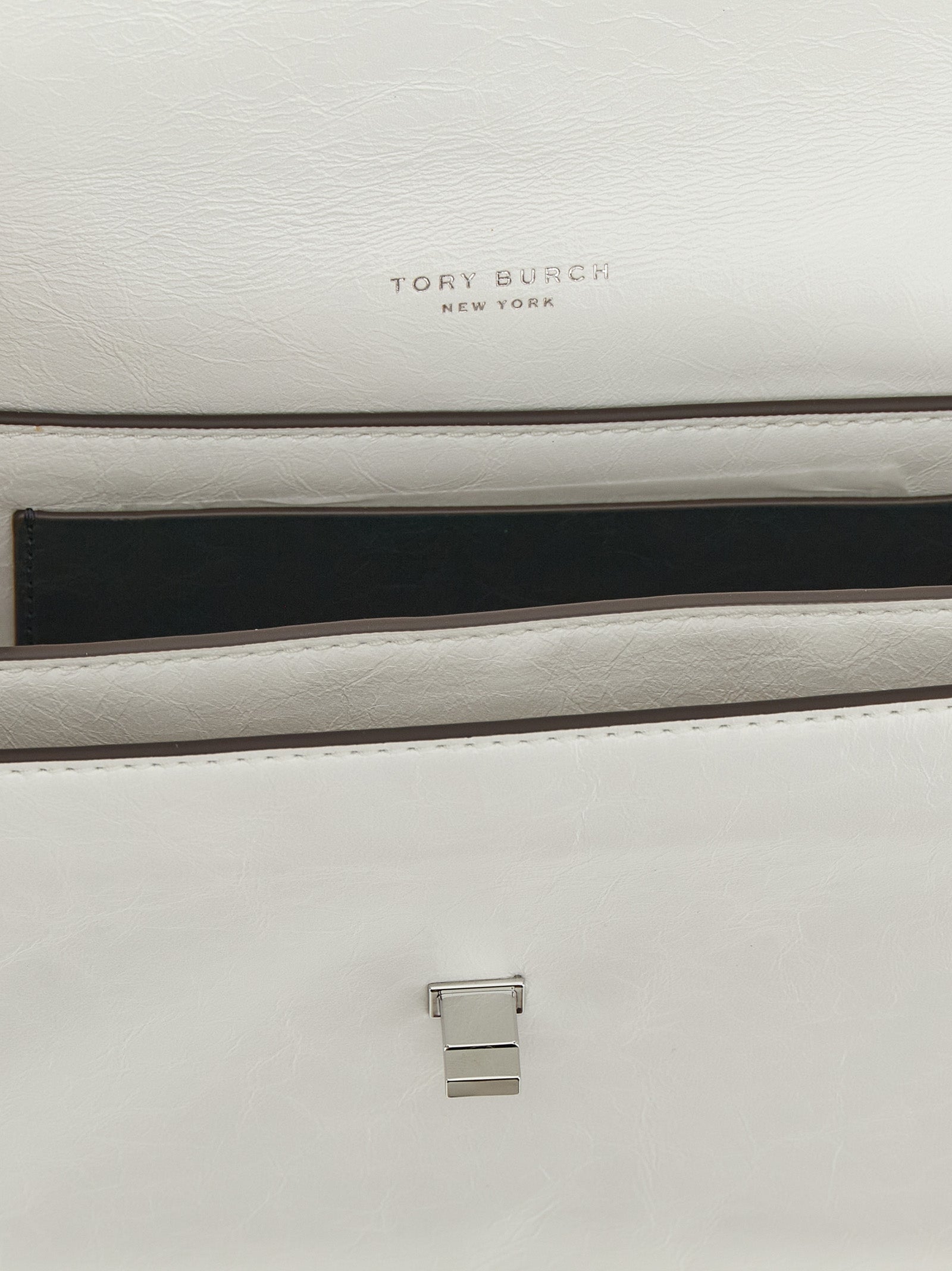 Tory Burch White Lamb Leather Shoulder Women's Bag