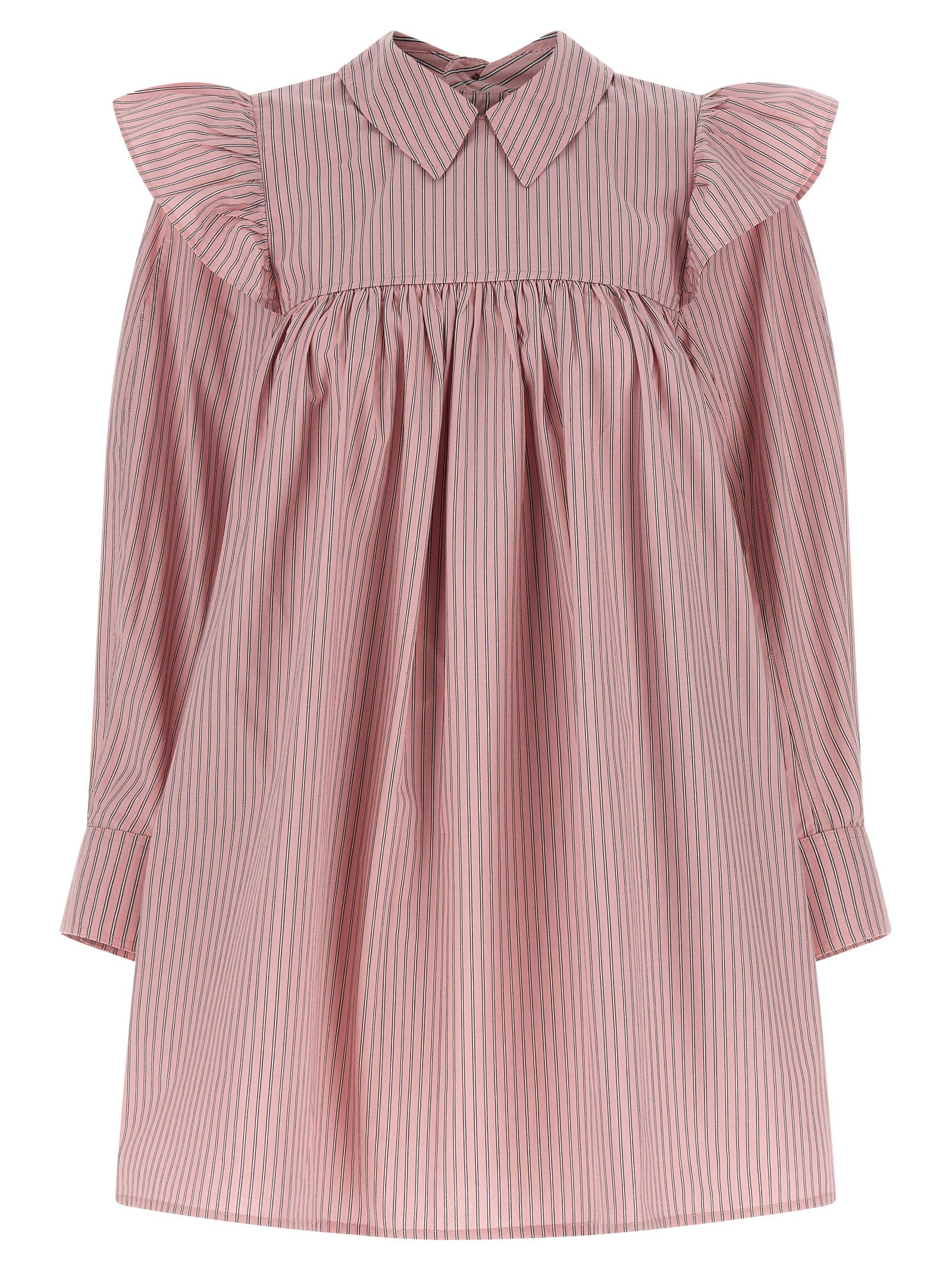 Ganni Multicolor Organic Cotton Short Women's Dress