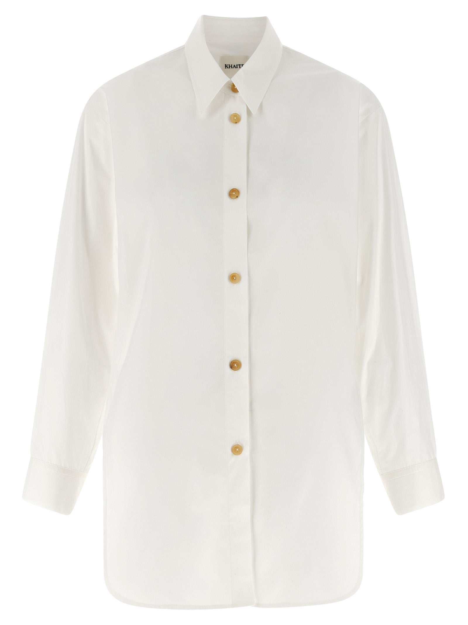 Khaite White Cotton Women's Blouse