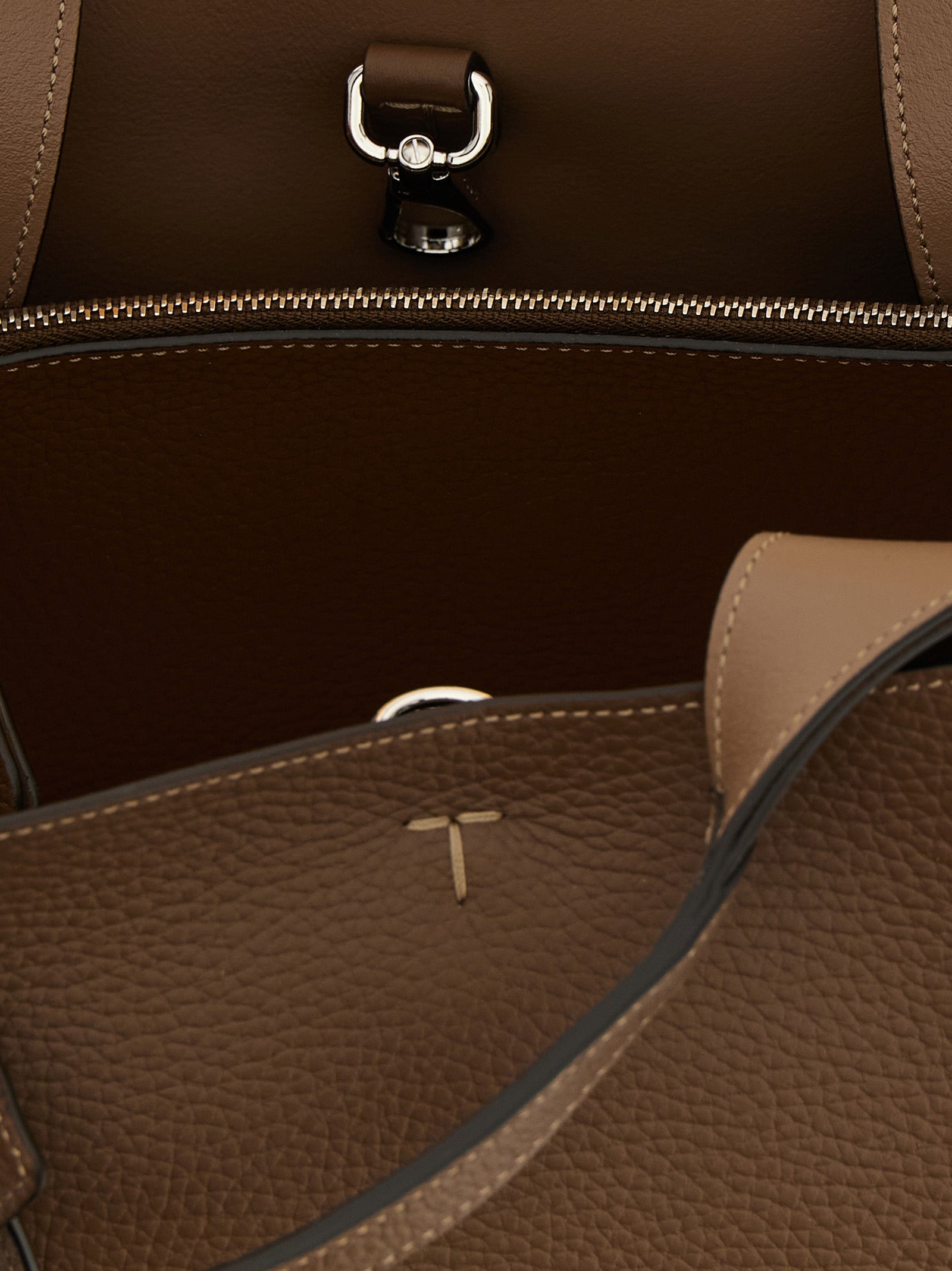 Tod's Brown Calfskin Women's Handbag