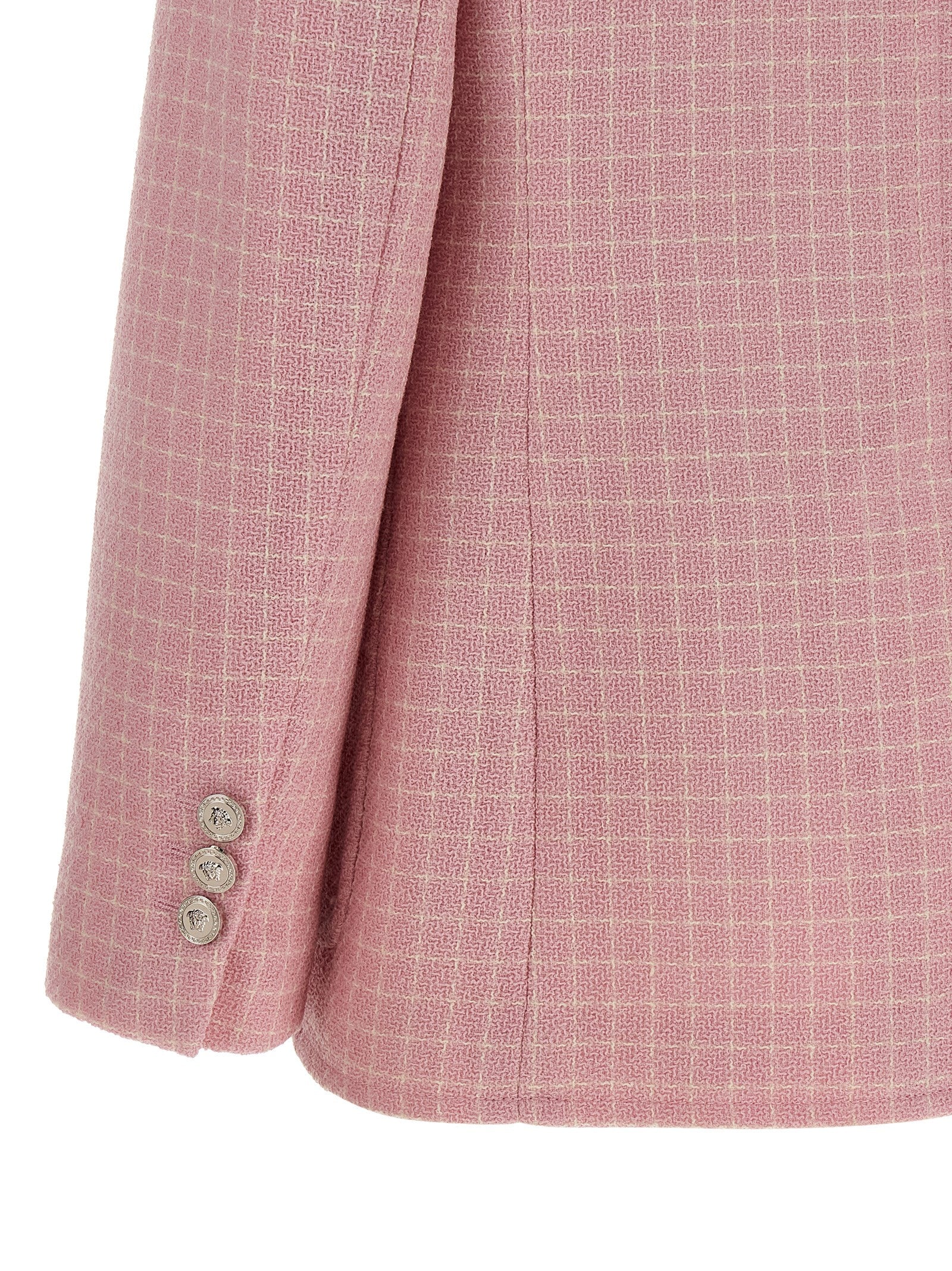 Versace Multicolor Virgin Wool Women's Blazer
