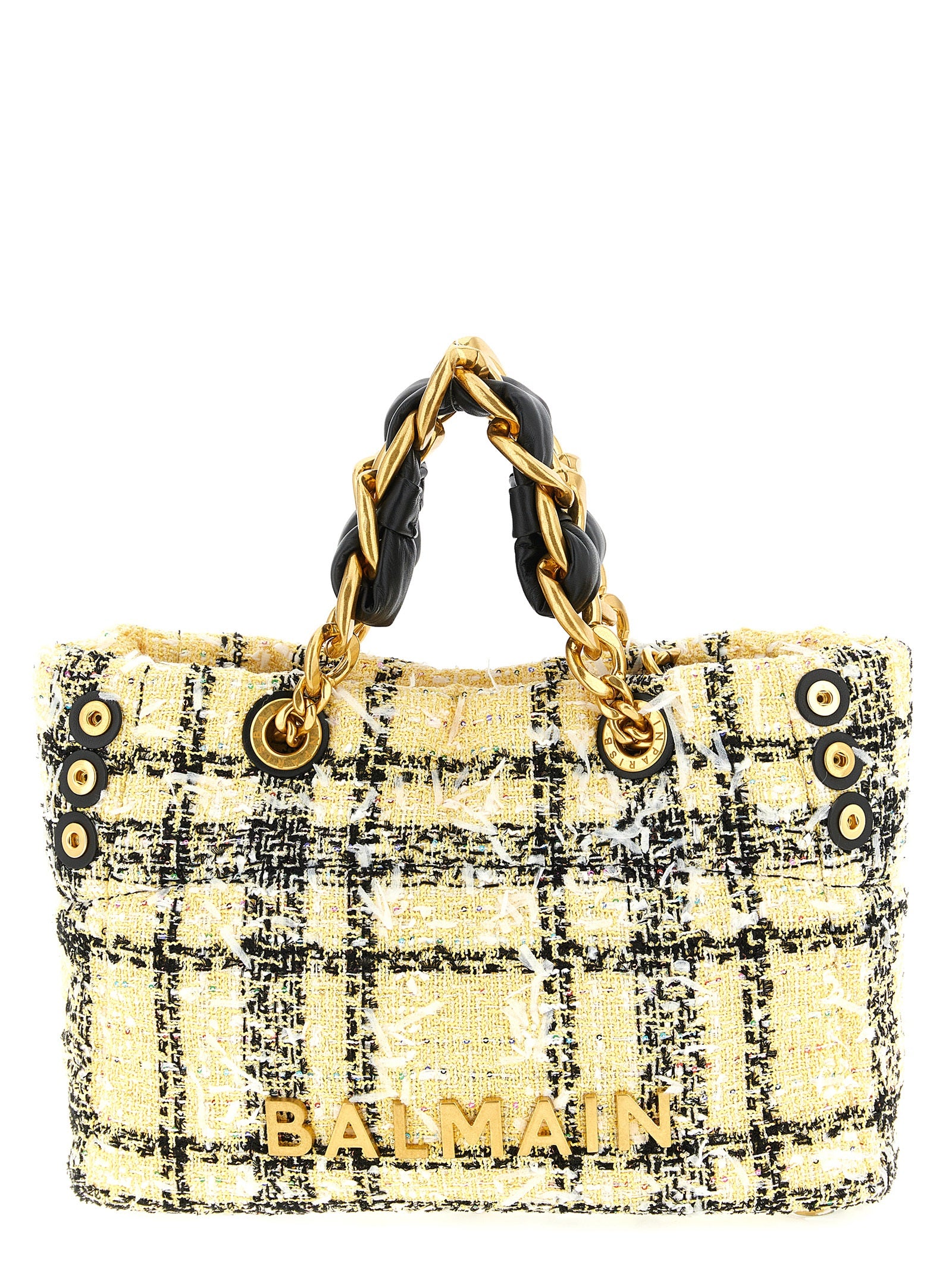 Balmain Multicolor Polyester Tote Women's Bag