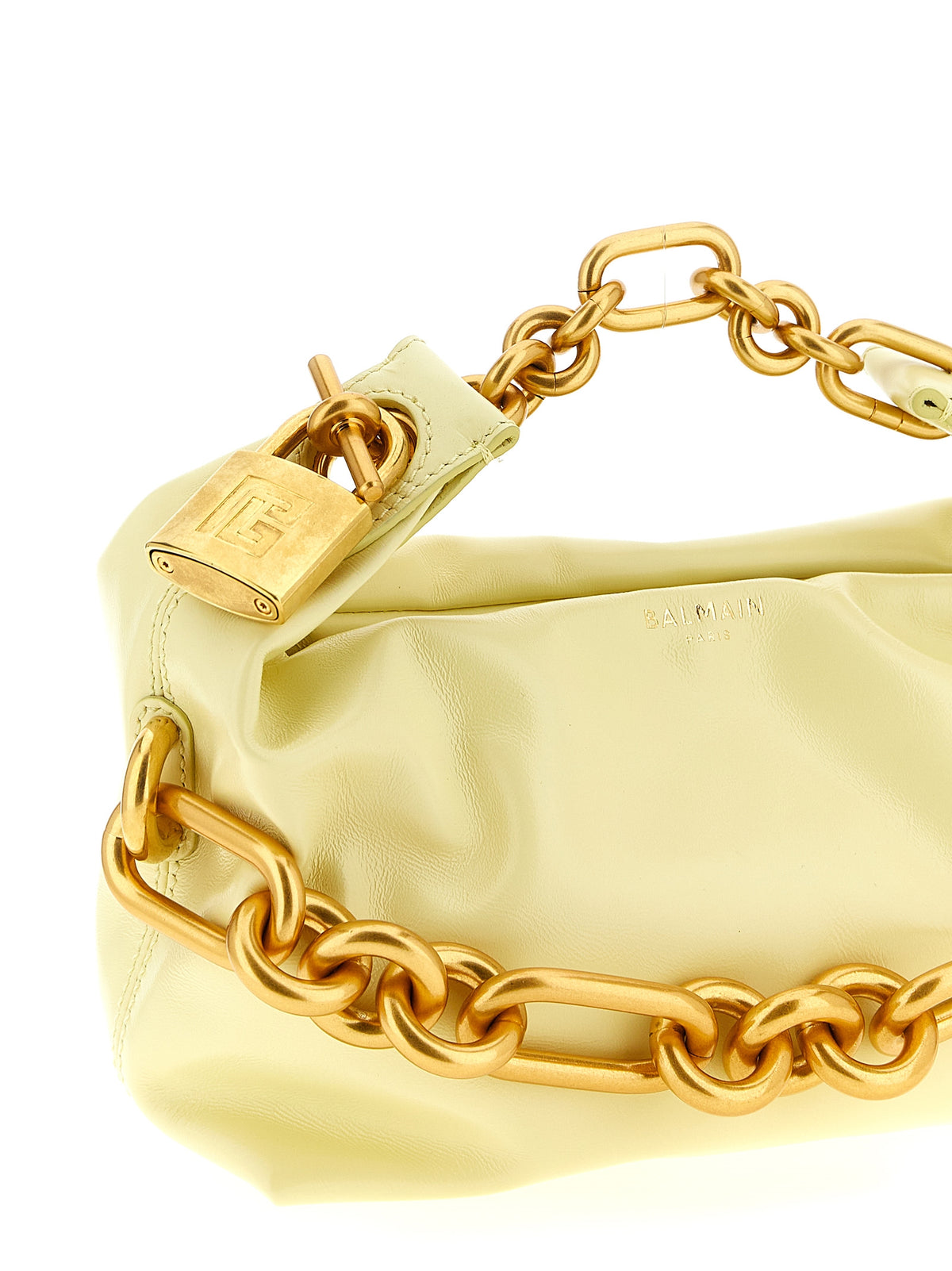 Balmain Bicolor Calfskin Women's Handbag