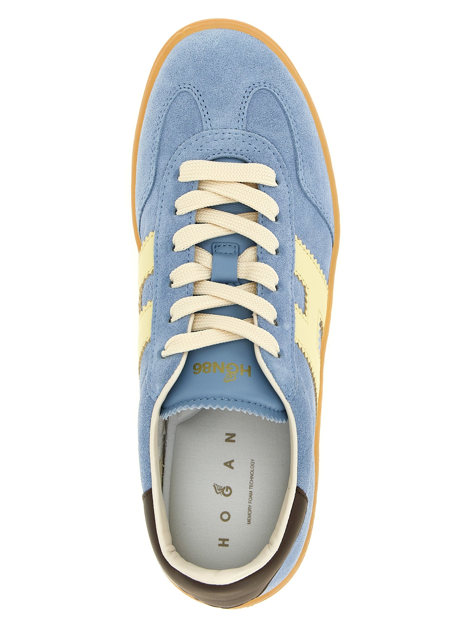 Hogan Blue Calfskin Women's Sneakers