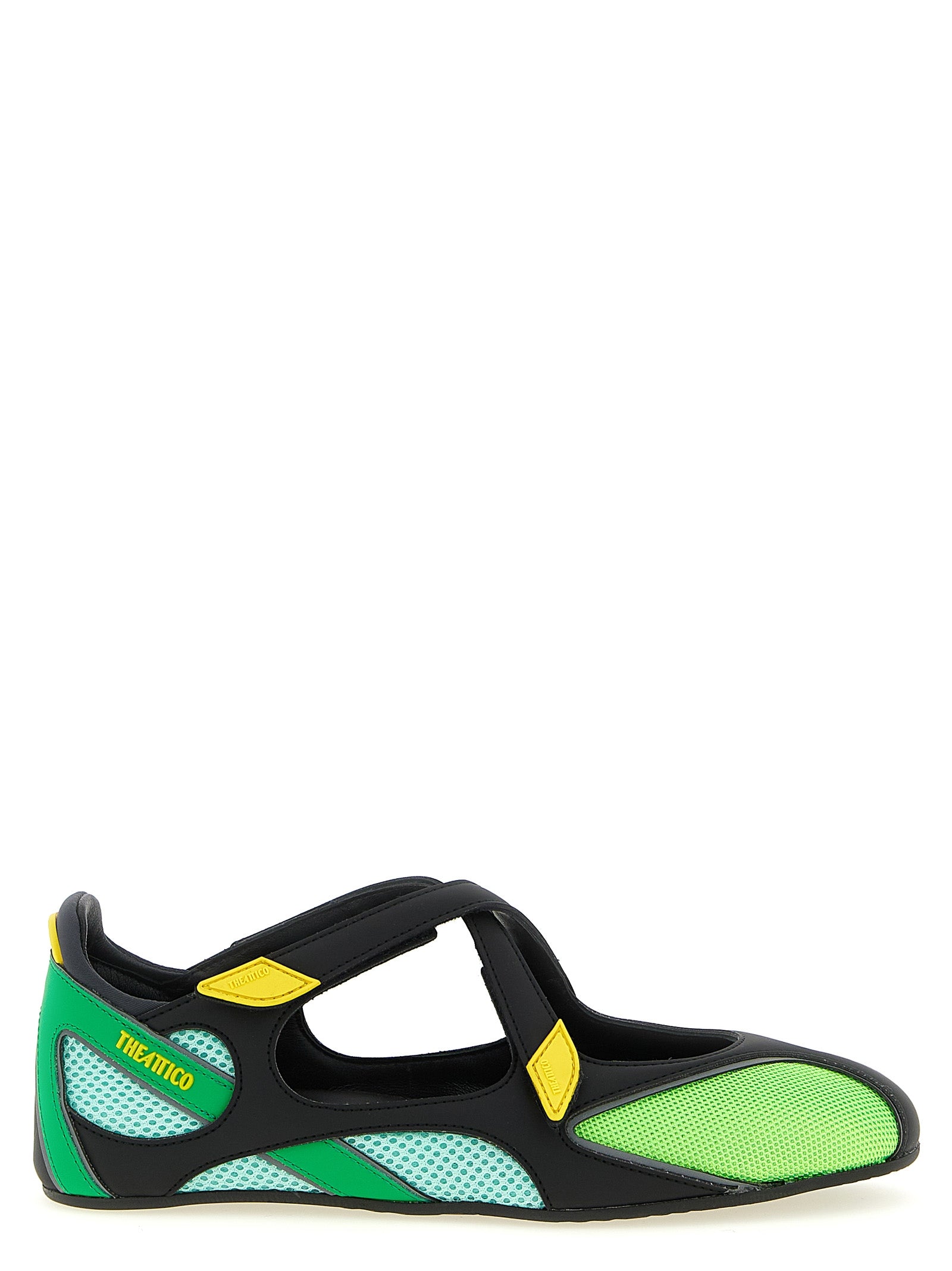 The Attico Bicolor Polyethylene Ballet Women's Flats
