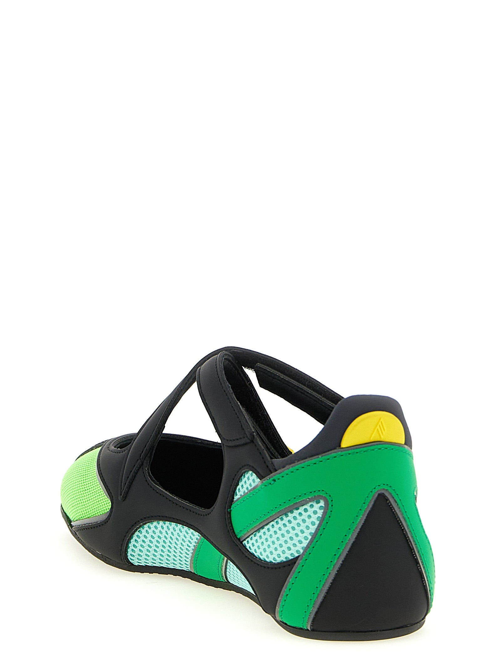 The Attico Bicolor Polyethylene Ballet Women's Flats